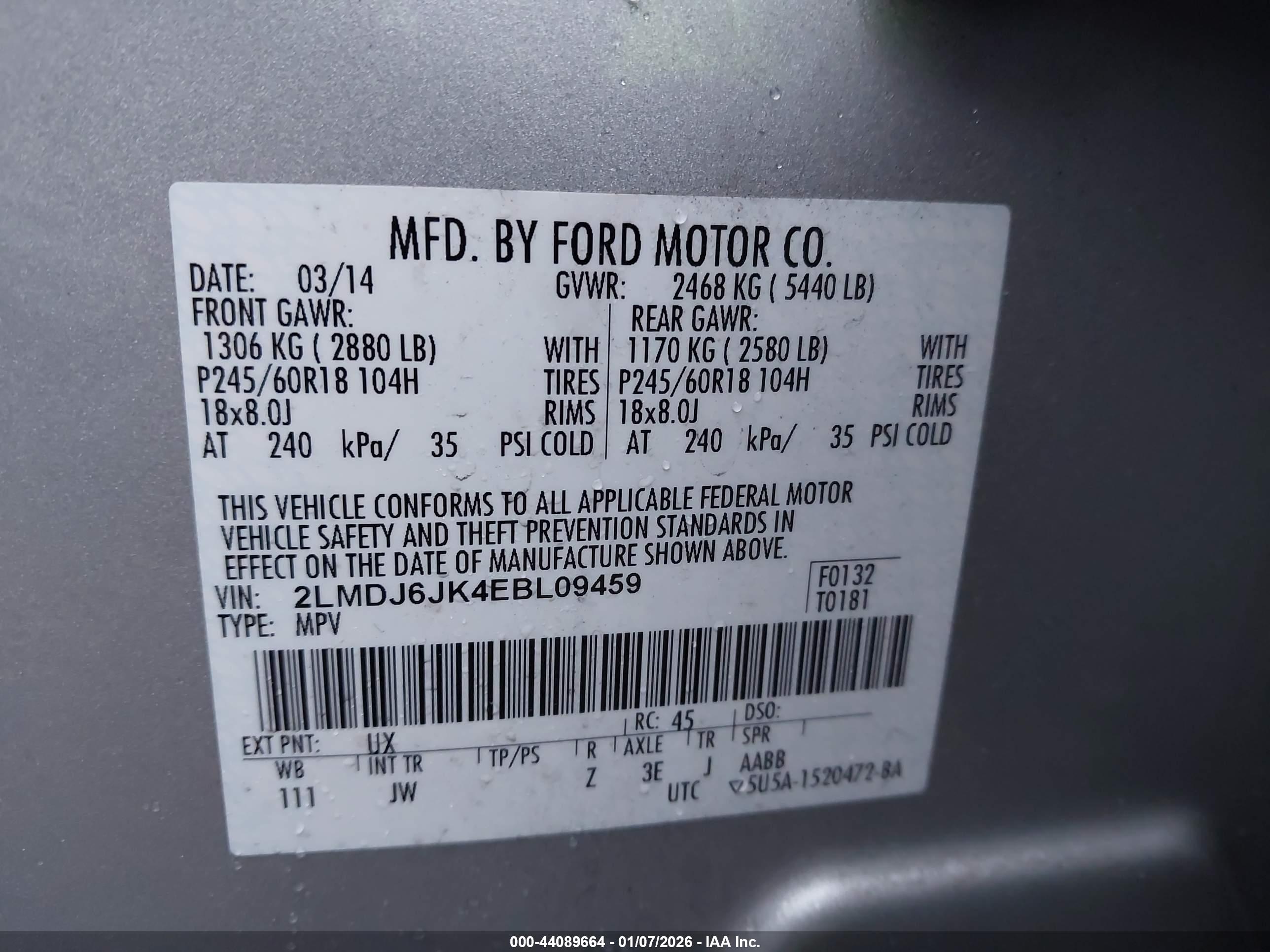 LINCOLN MKX image 9
