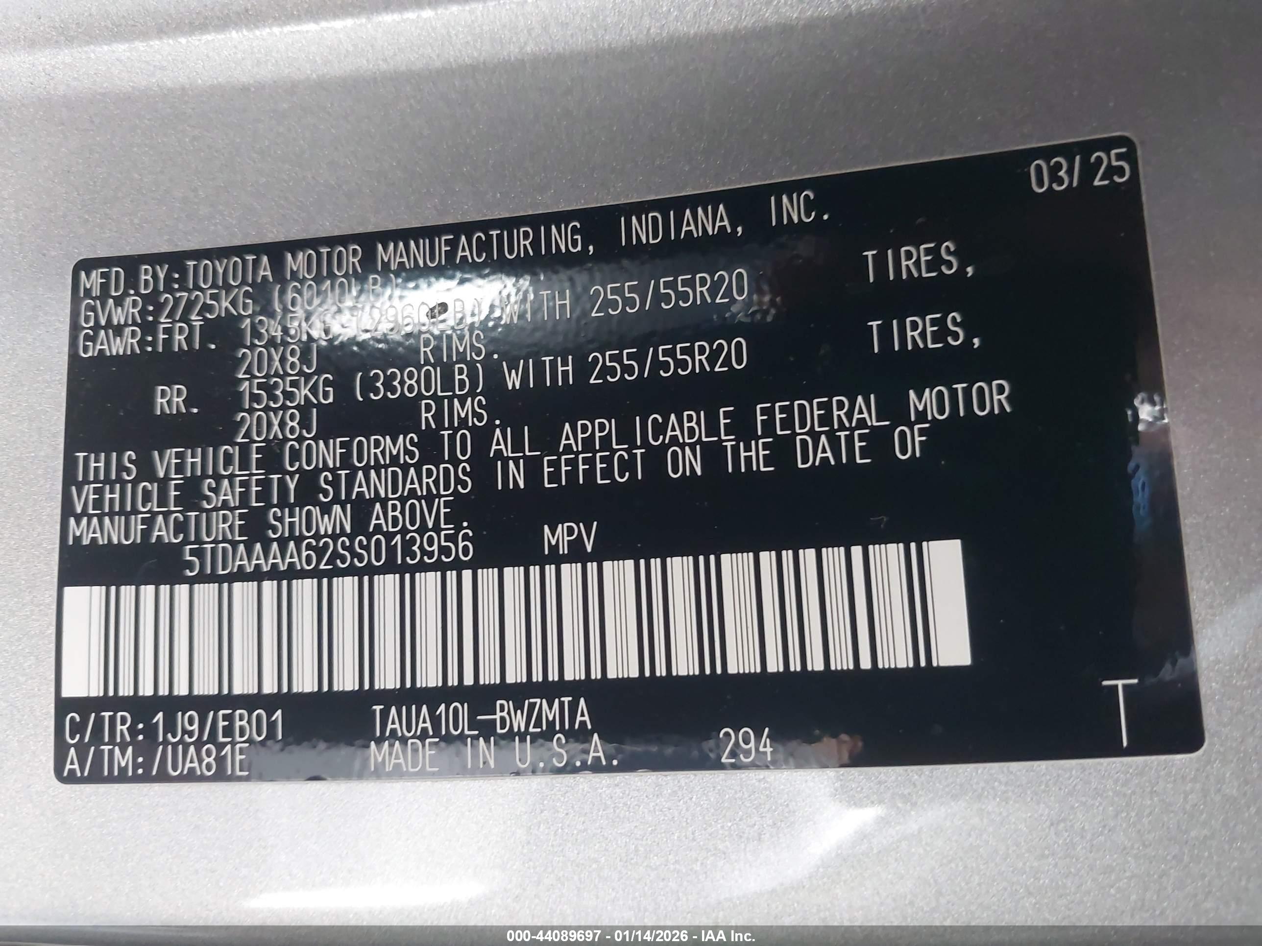 LEXUS TX image 9