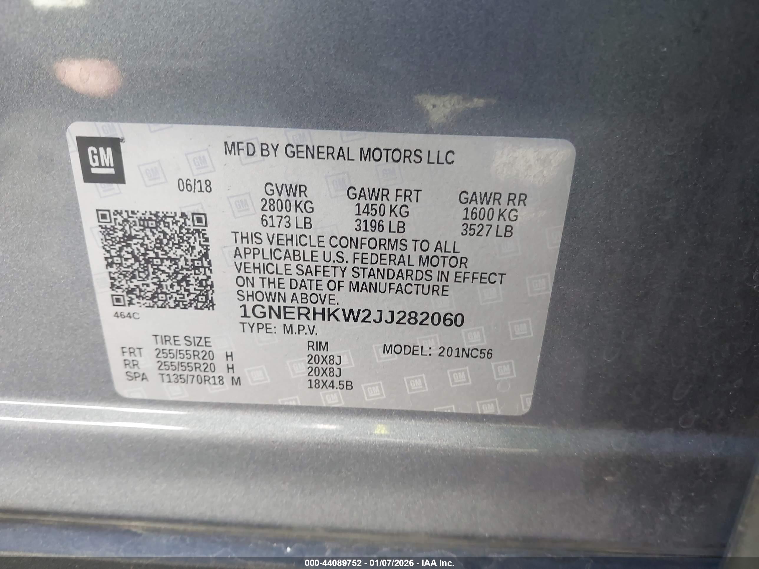 CHEVROLET TRAVERSE image 9