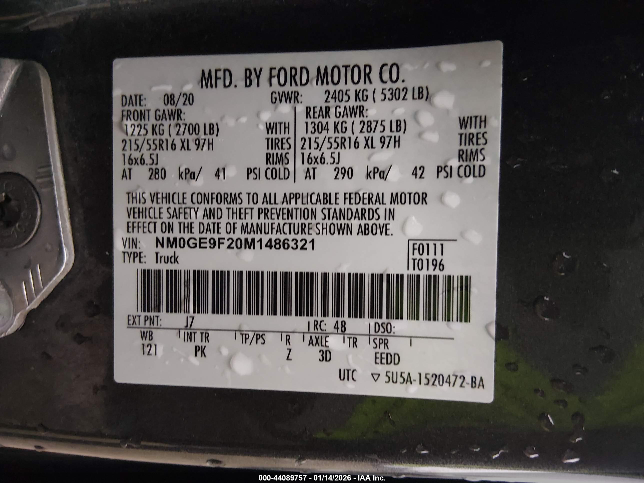 FORD TRANSIT image 9