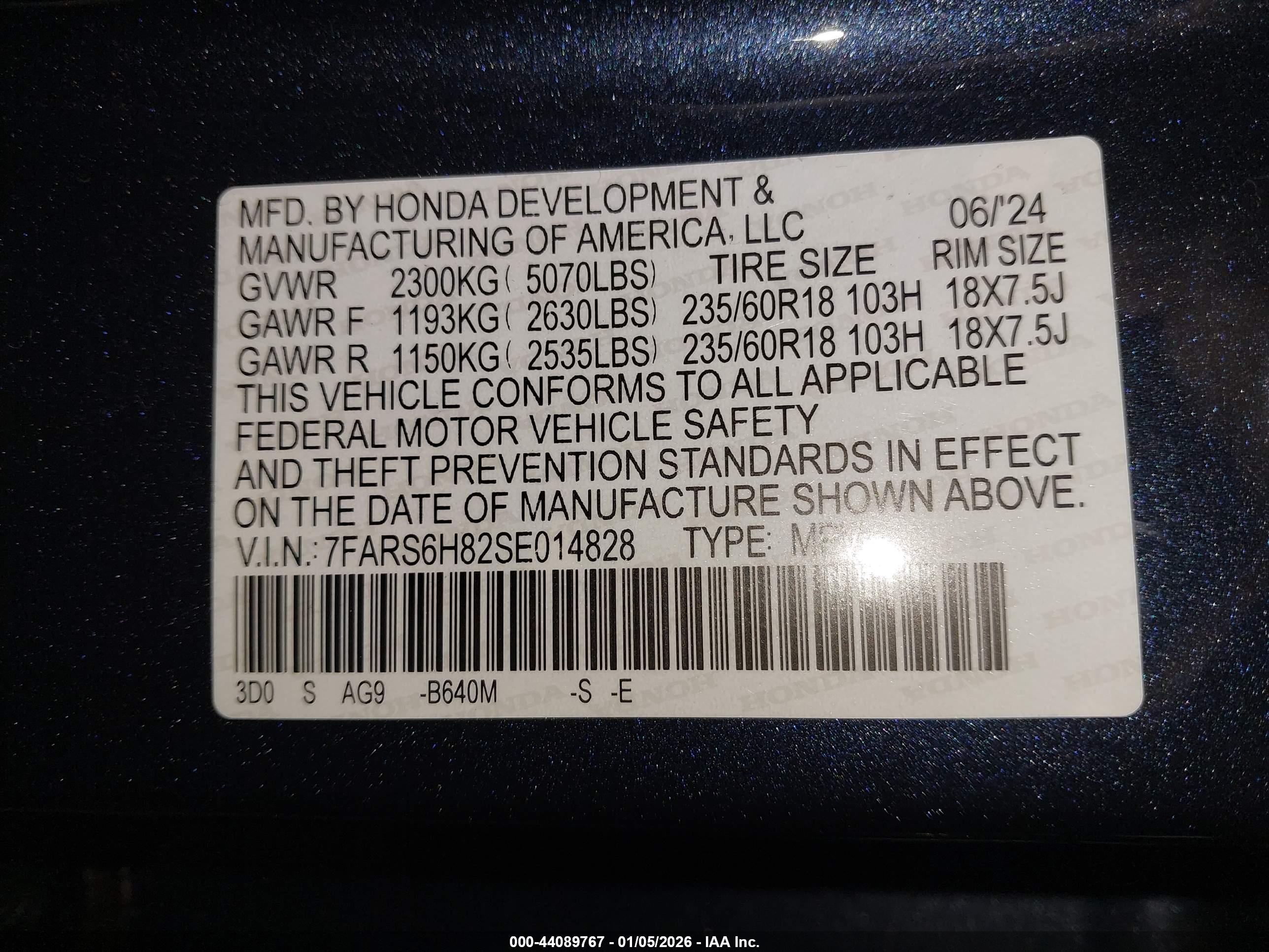 HONDA CR-V image 9