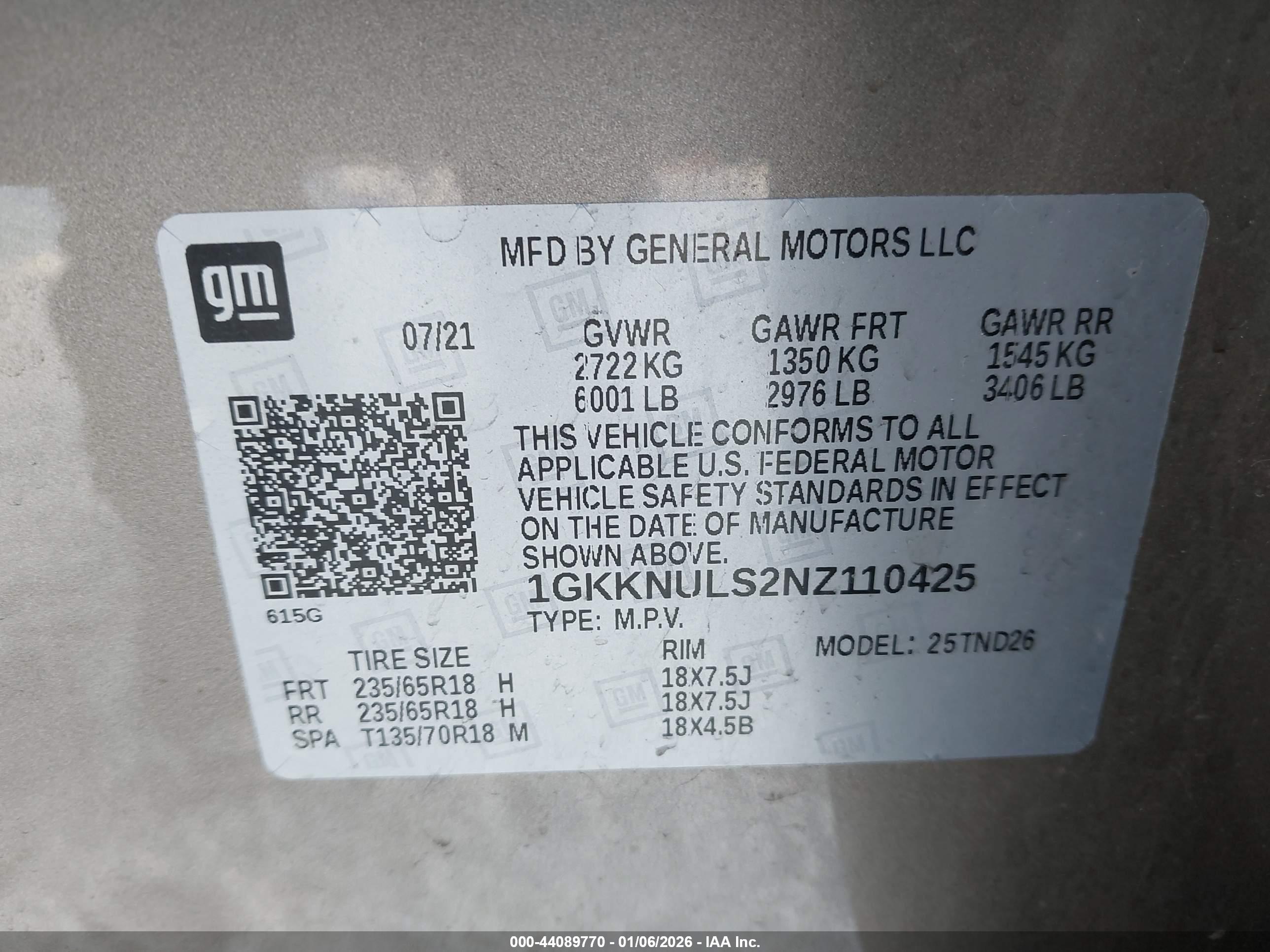 GMC ACADIA image 9