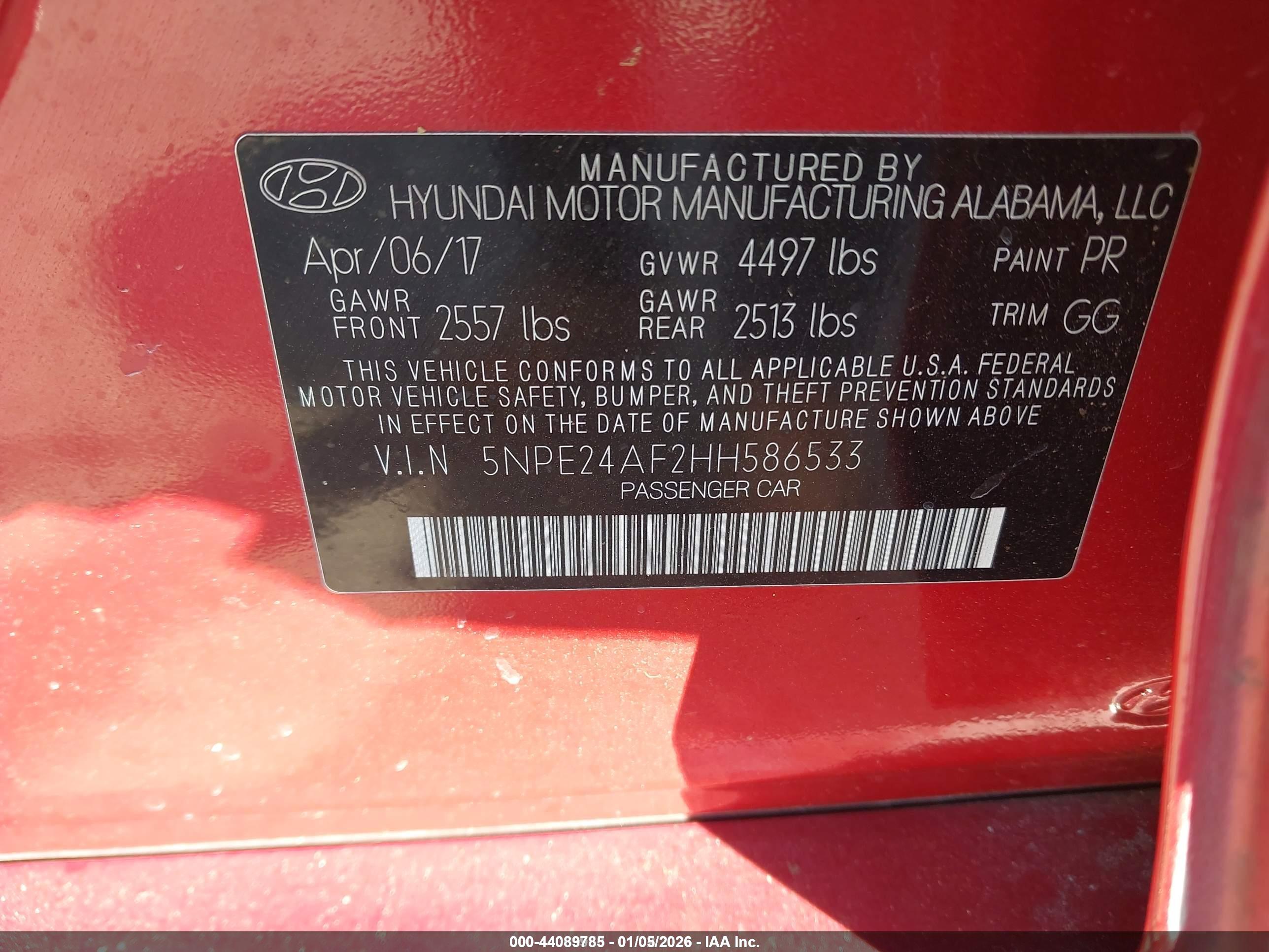 HYUNDAI SONATA image 9