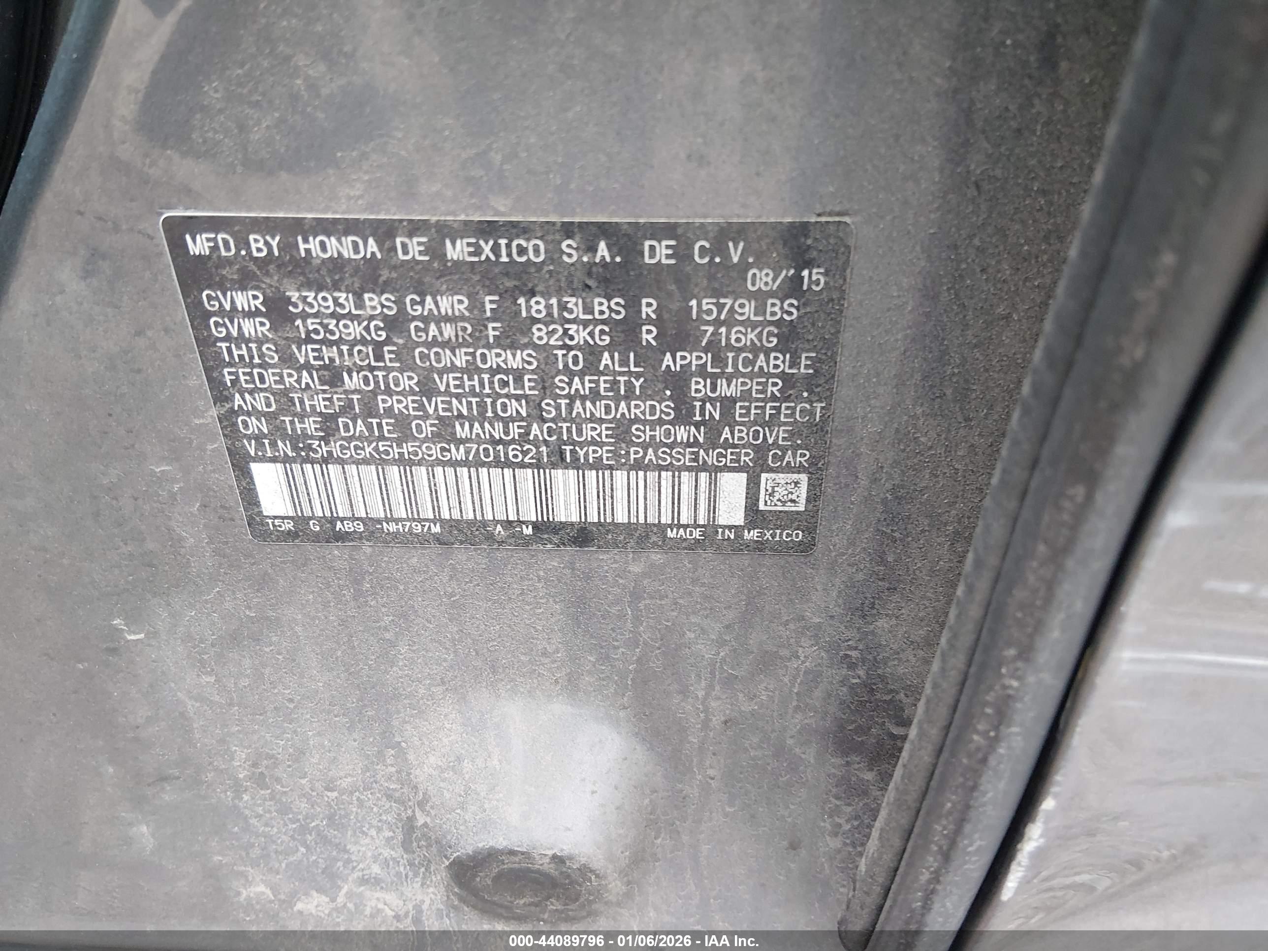 HONDA FIT image 9