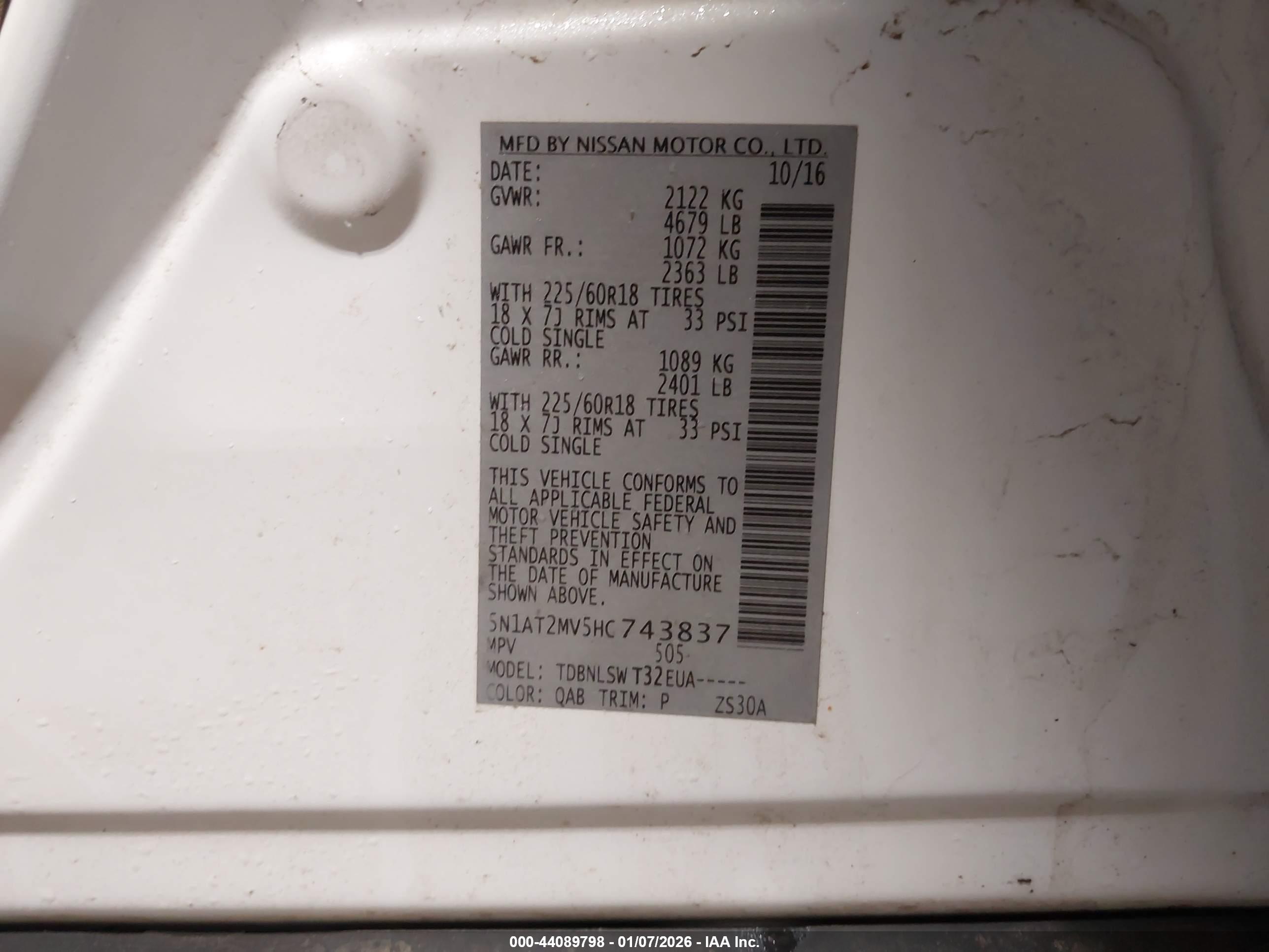 NISSAN ROGUE image 9