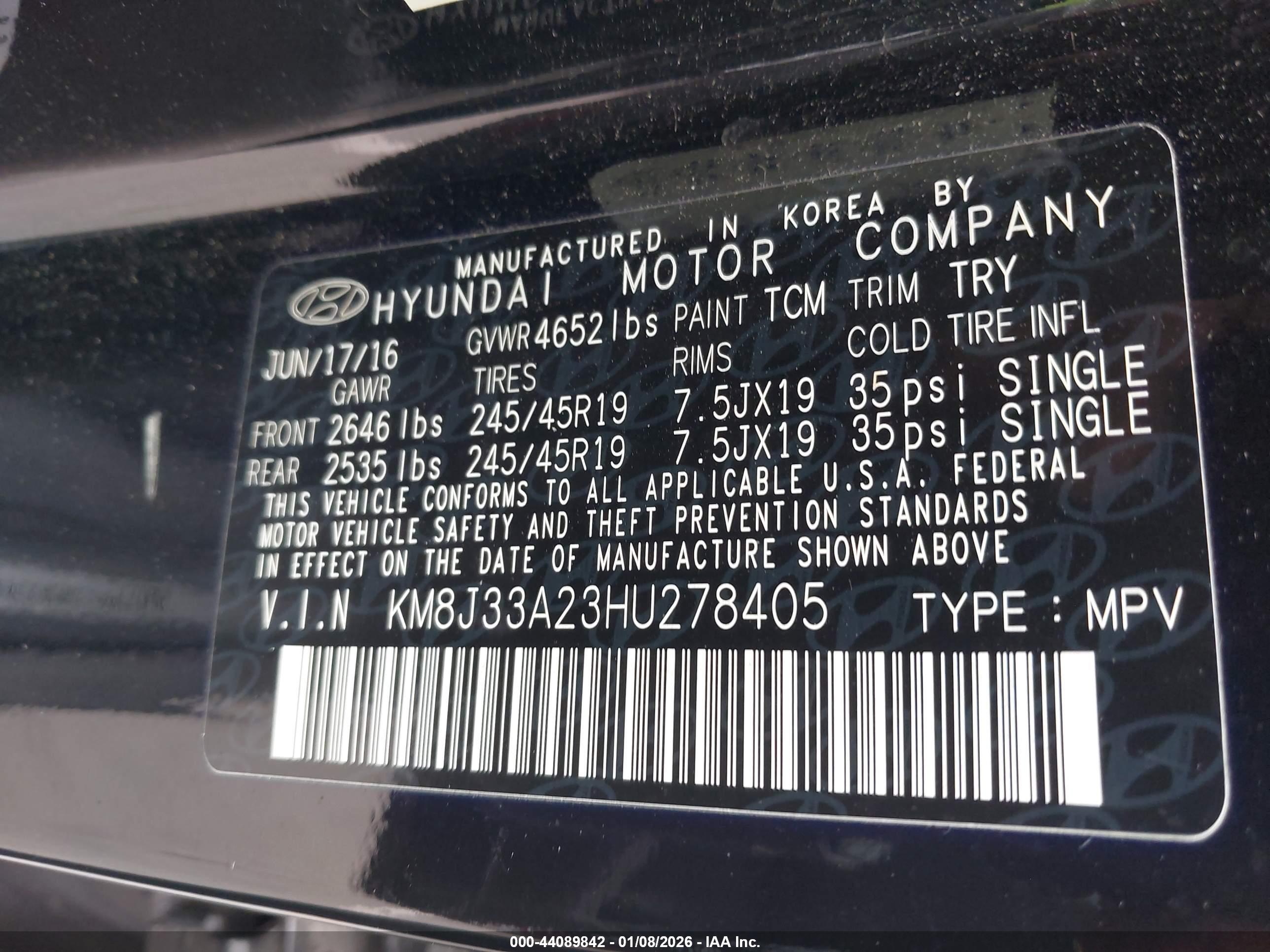 HYUNDAI TUCSON image 9