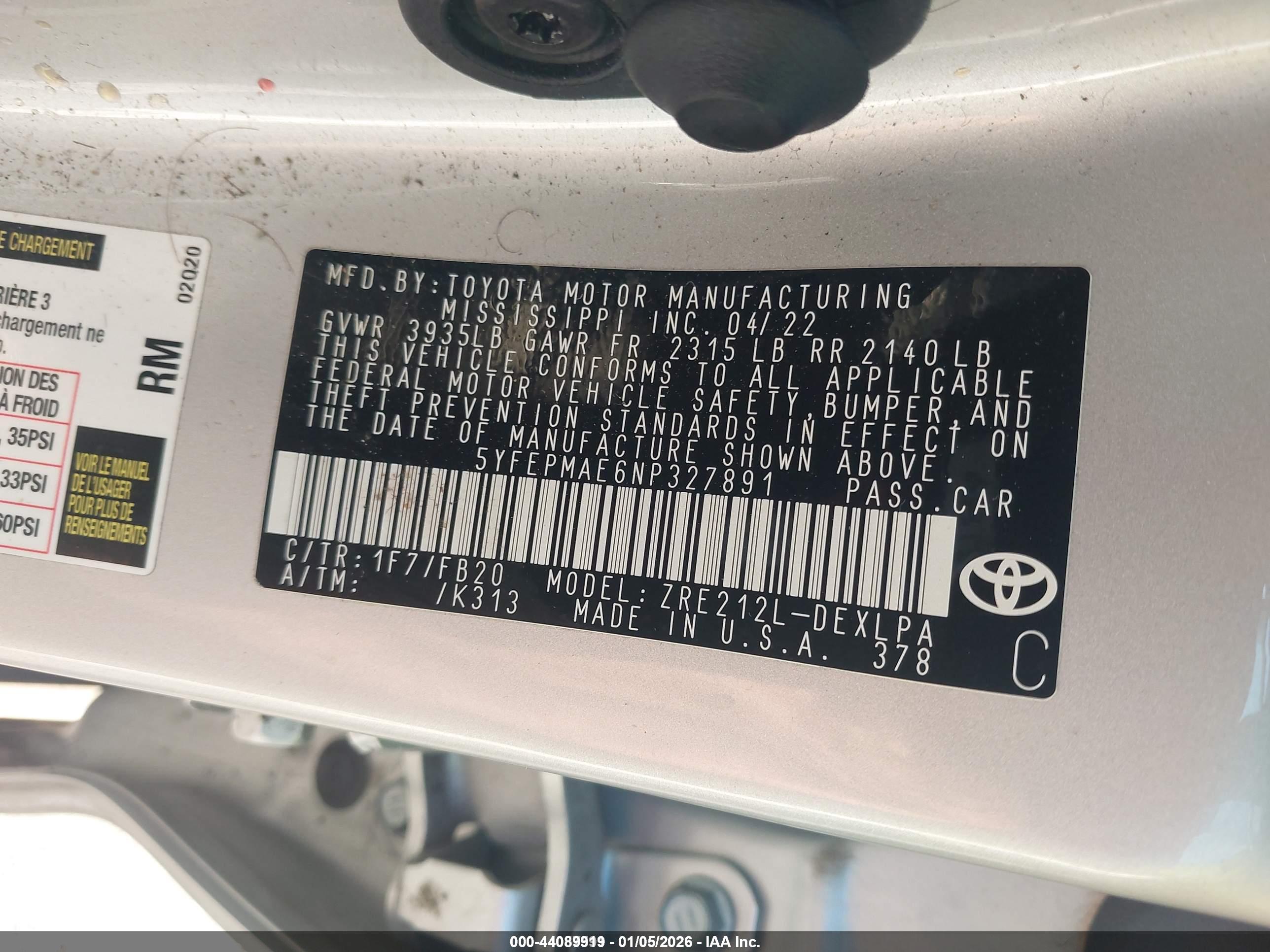 TOYOTA COROLLA image 9