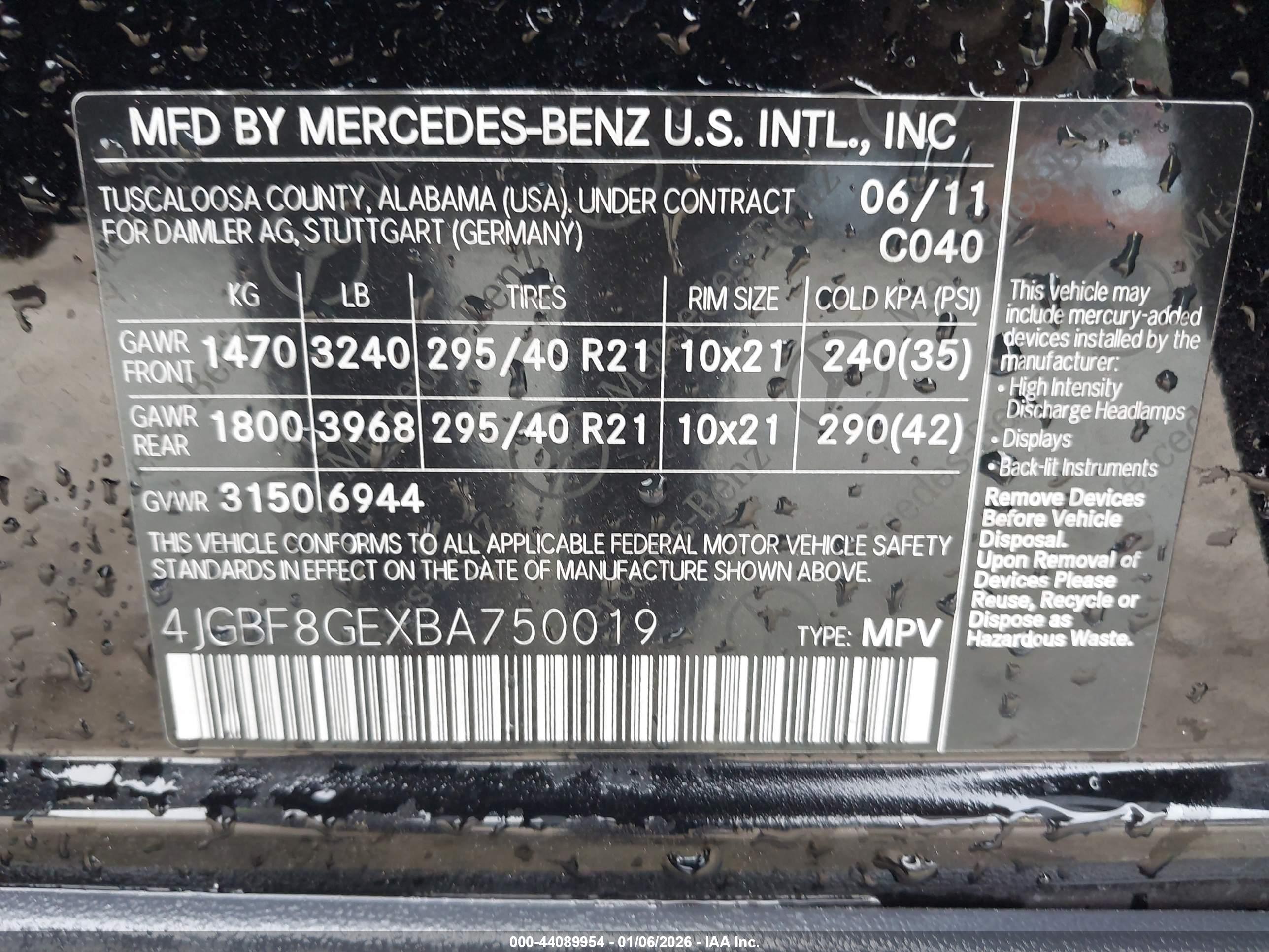 MERCEDES-BENZ GL image 9