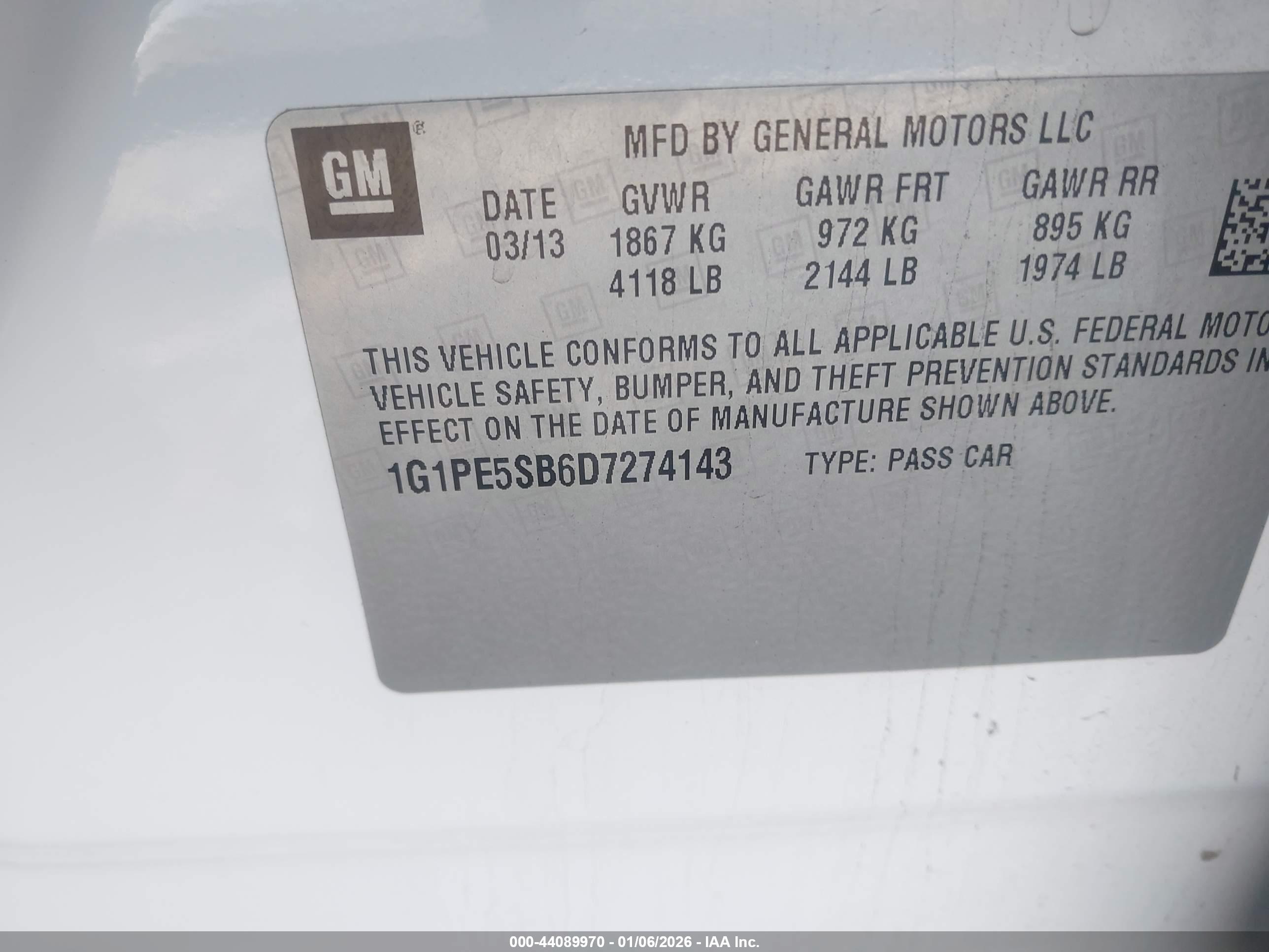 CHEVROLET CRUZE image 9