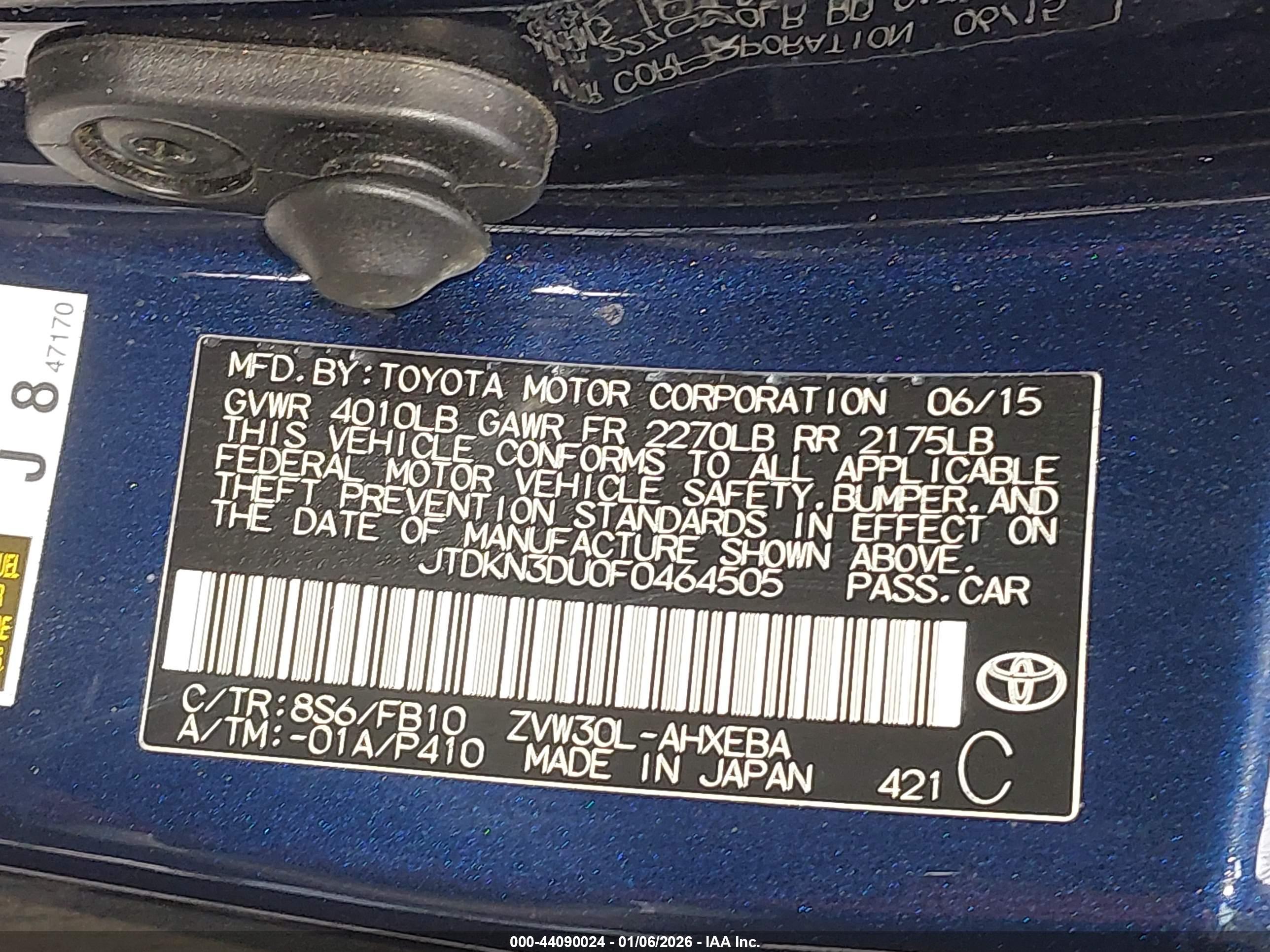 TOYOTA PRIUS image 9