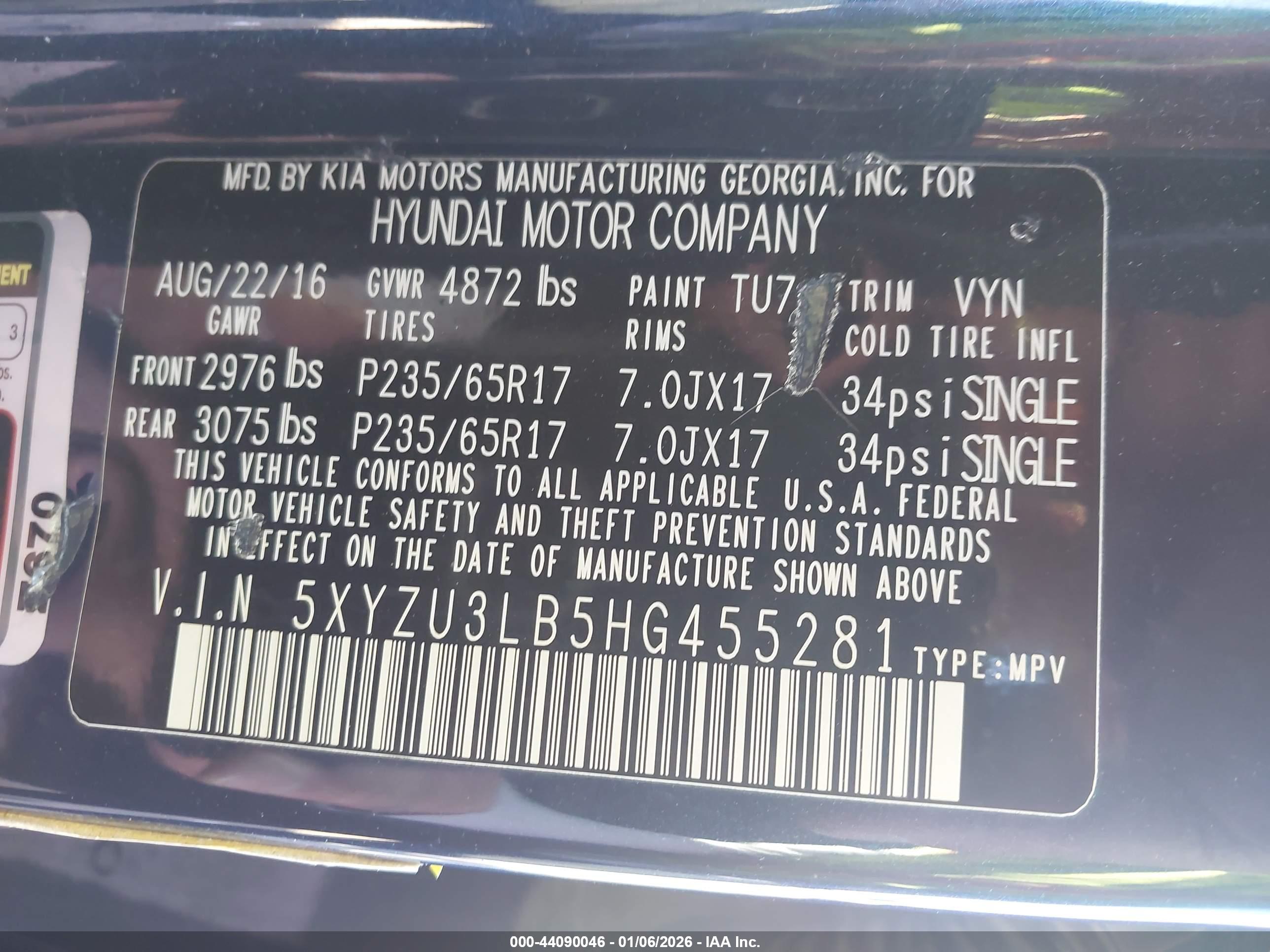 HYUNDAI SANTA image 9