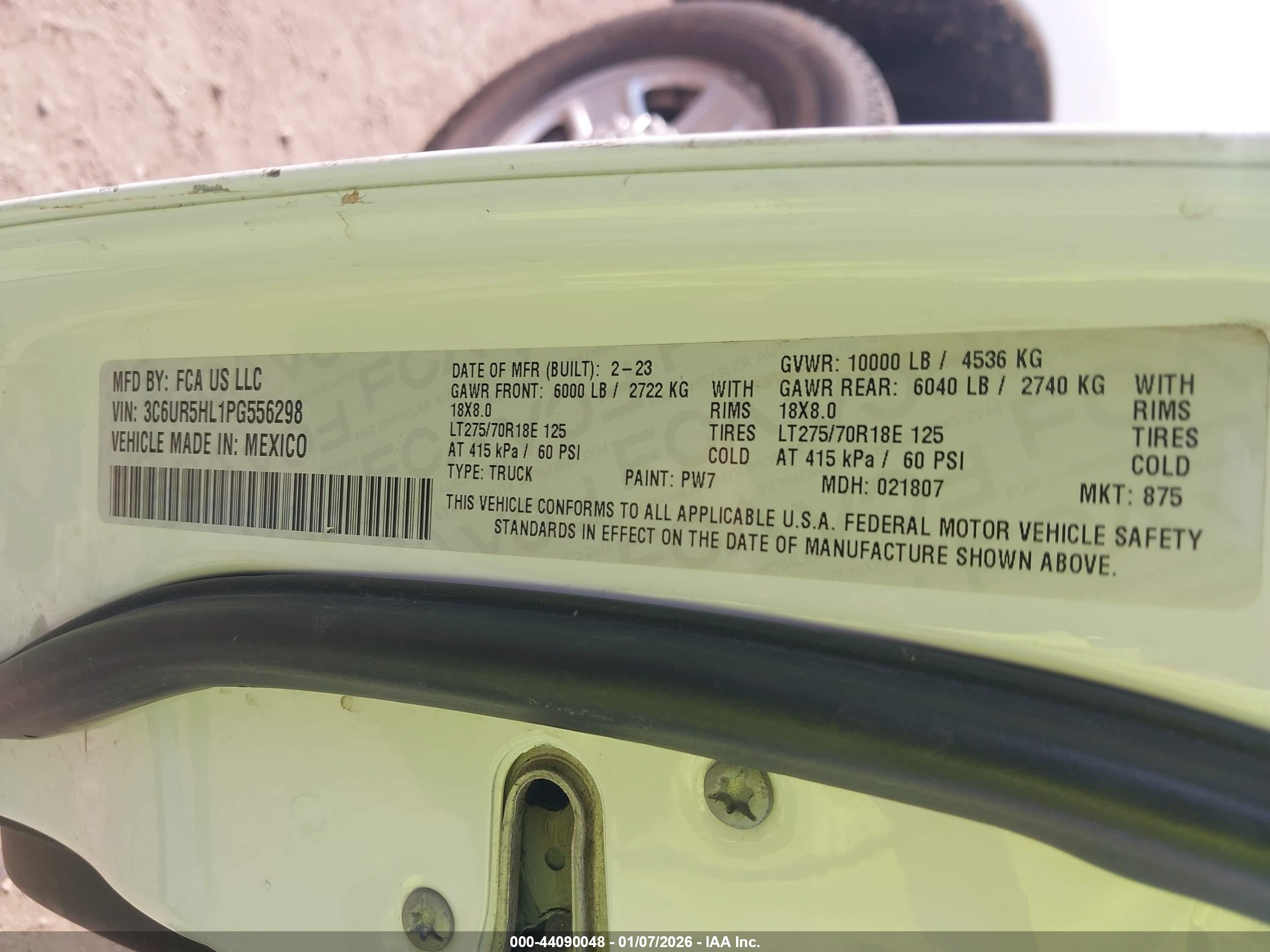 RAM 2500 image 9