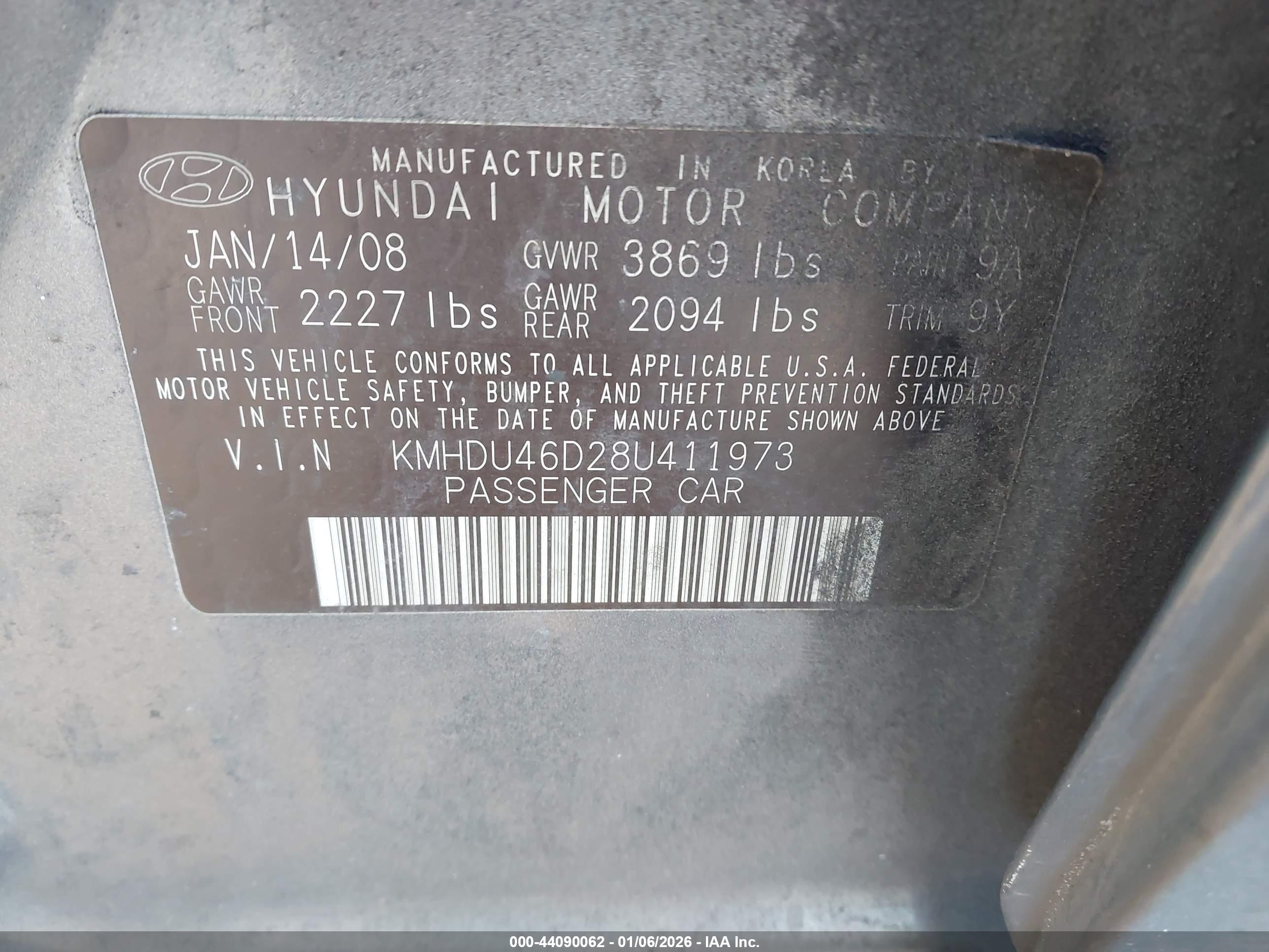 HYUNDAI ELANTRA image 9