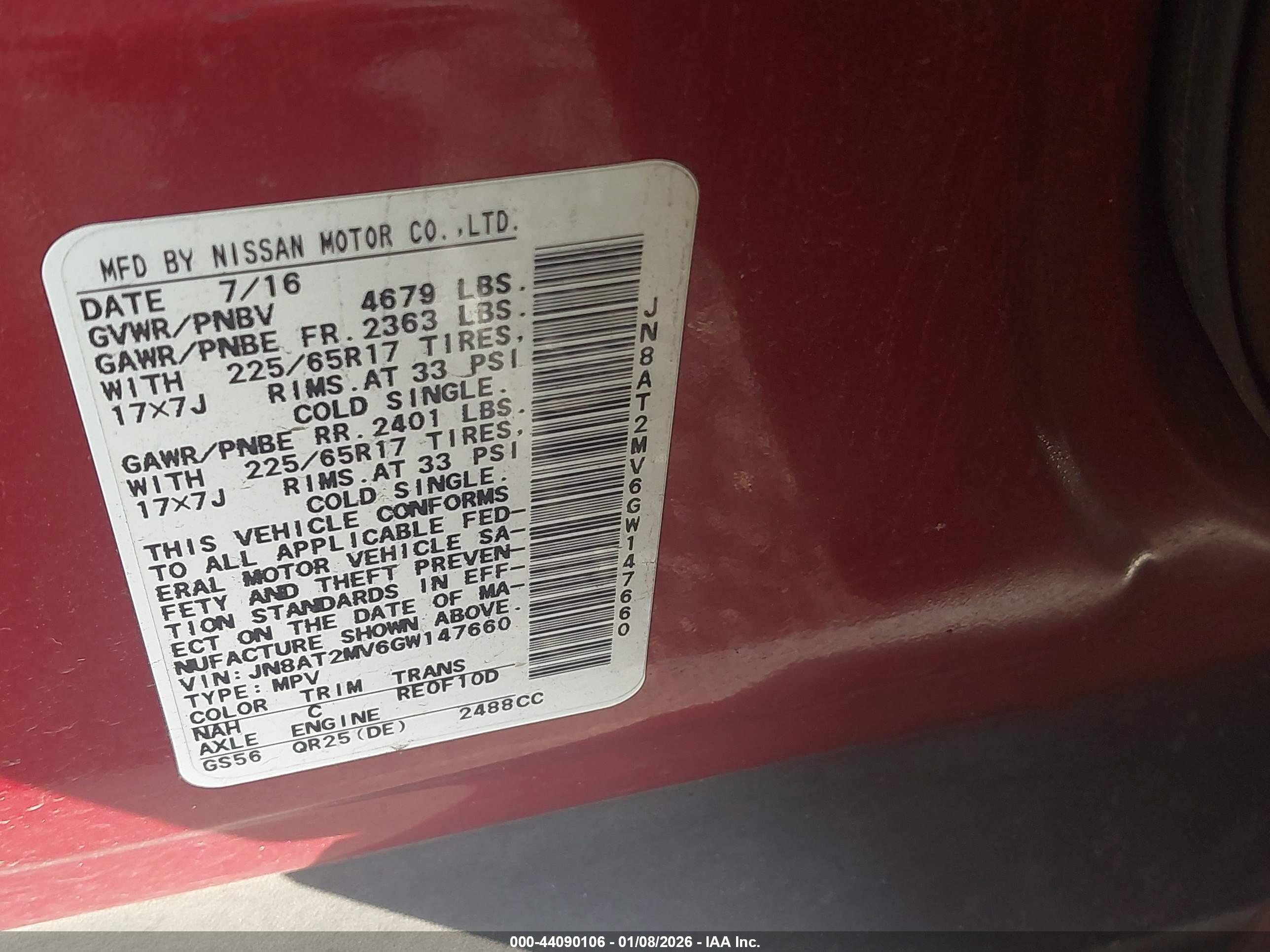 NISSAN ROGUE image 9