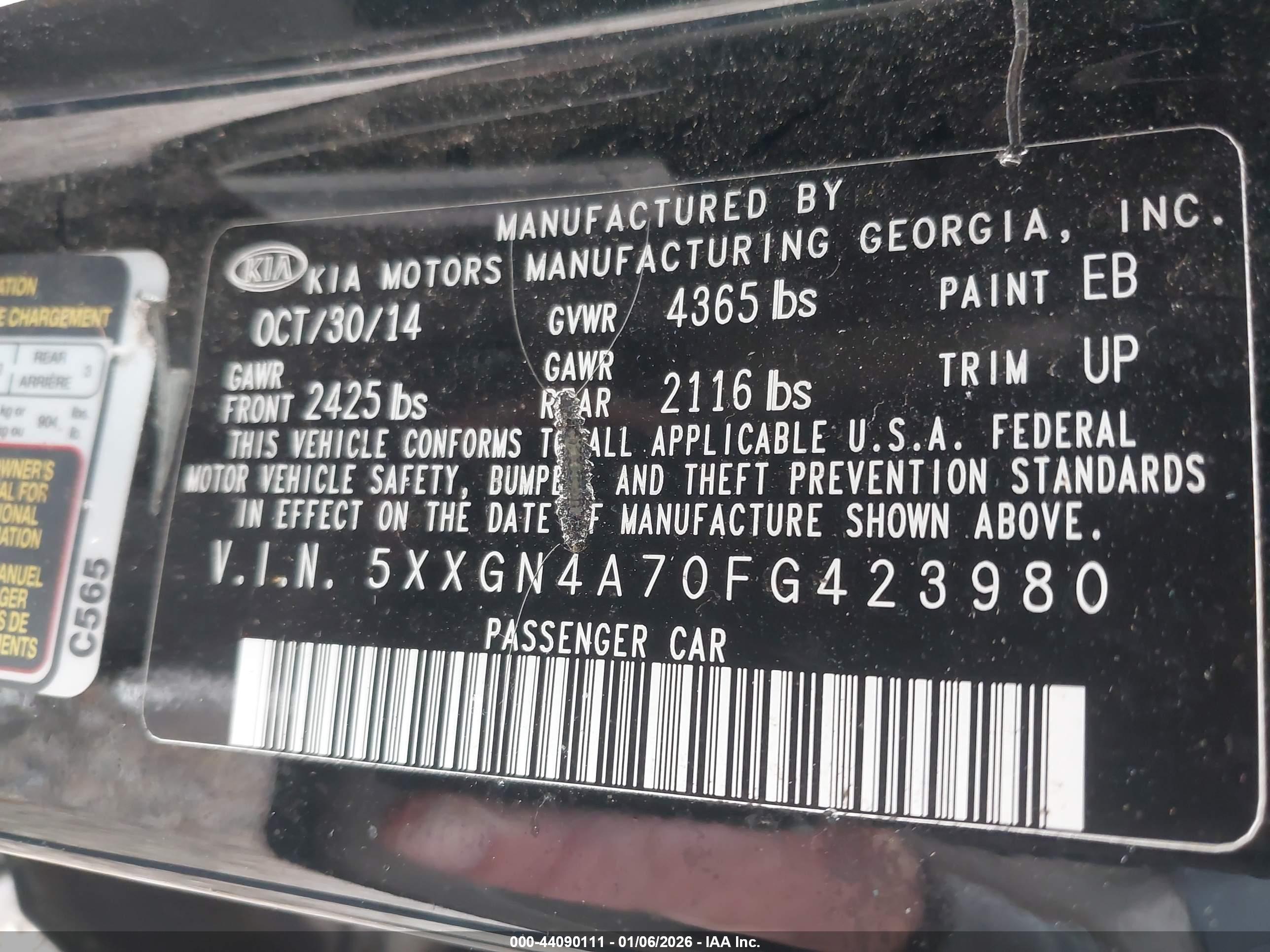 KIA OPTIMA image 9
