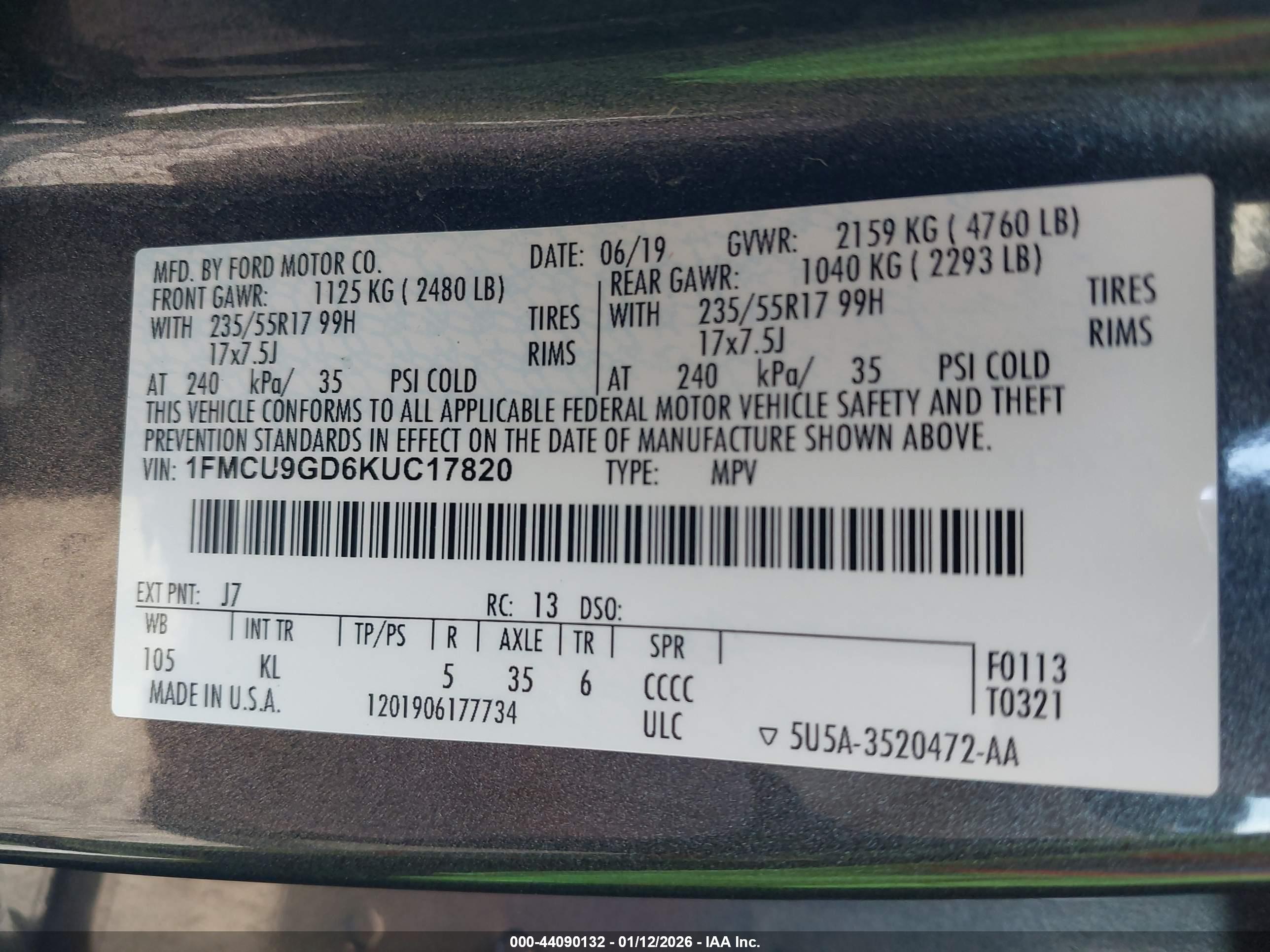 FORD ESCAPE image 9