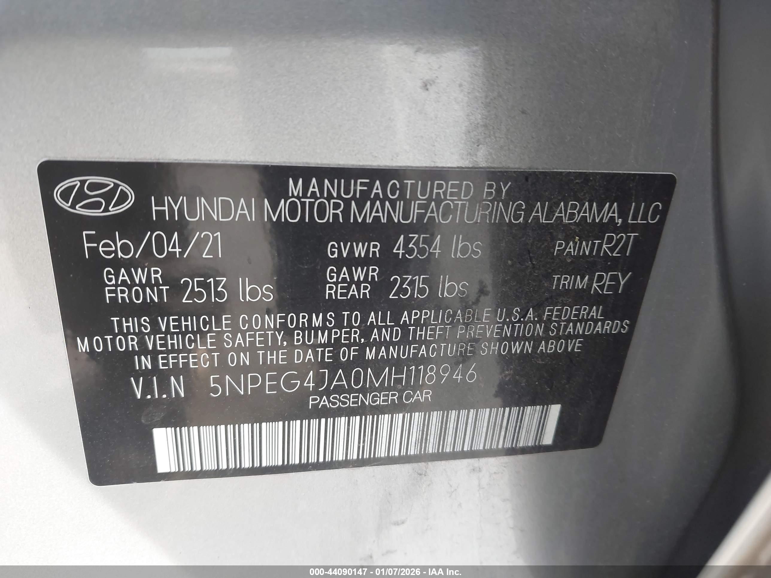 HYUNDAI SONATA image 9