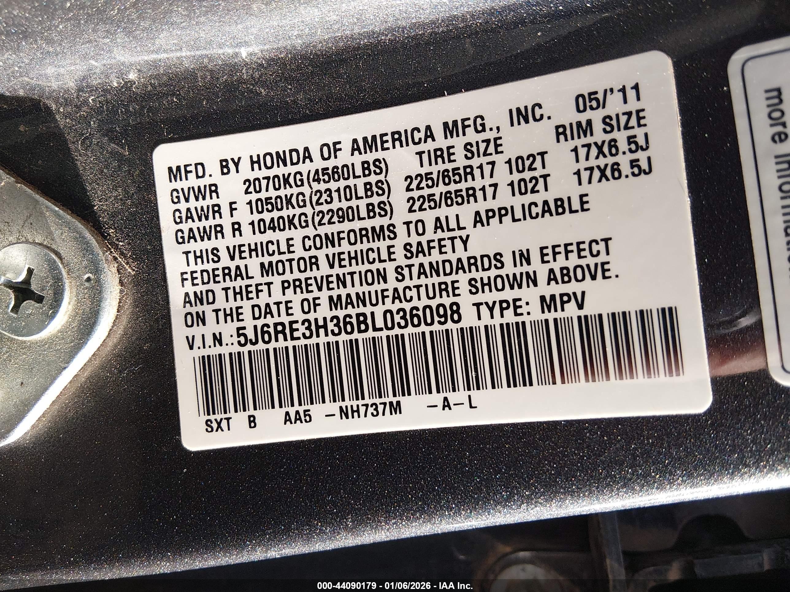 HONDA CR-V image 9
