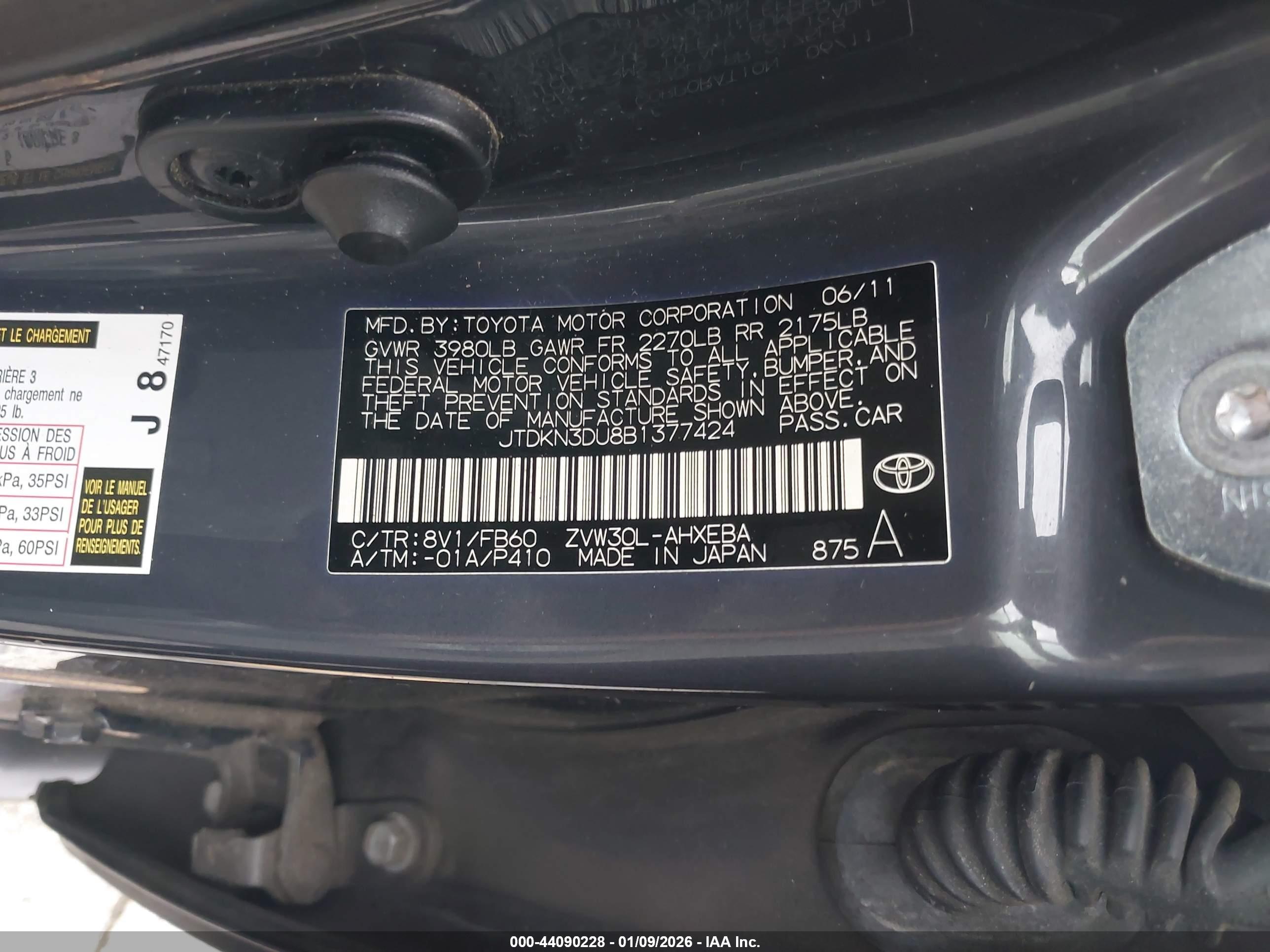 TOYOTA PRIUS image 9
