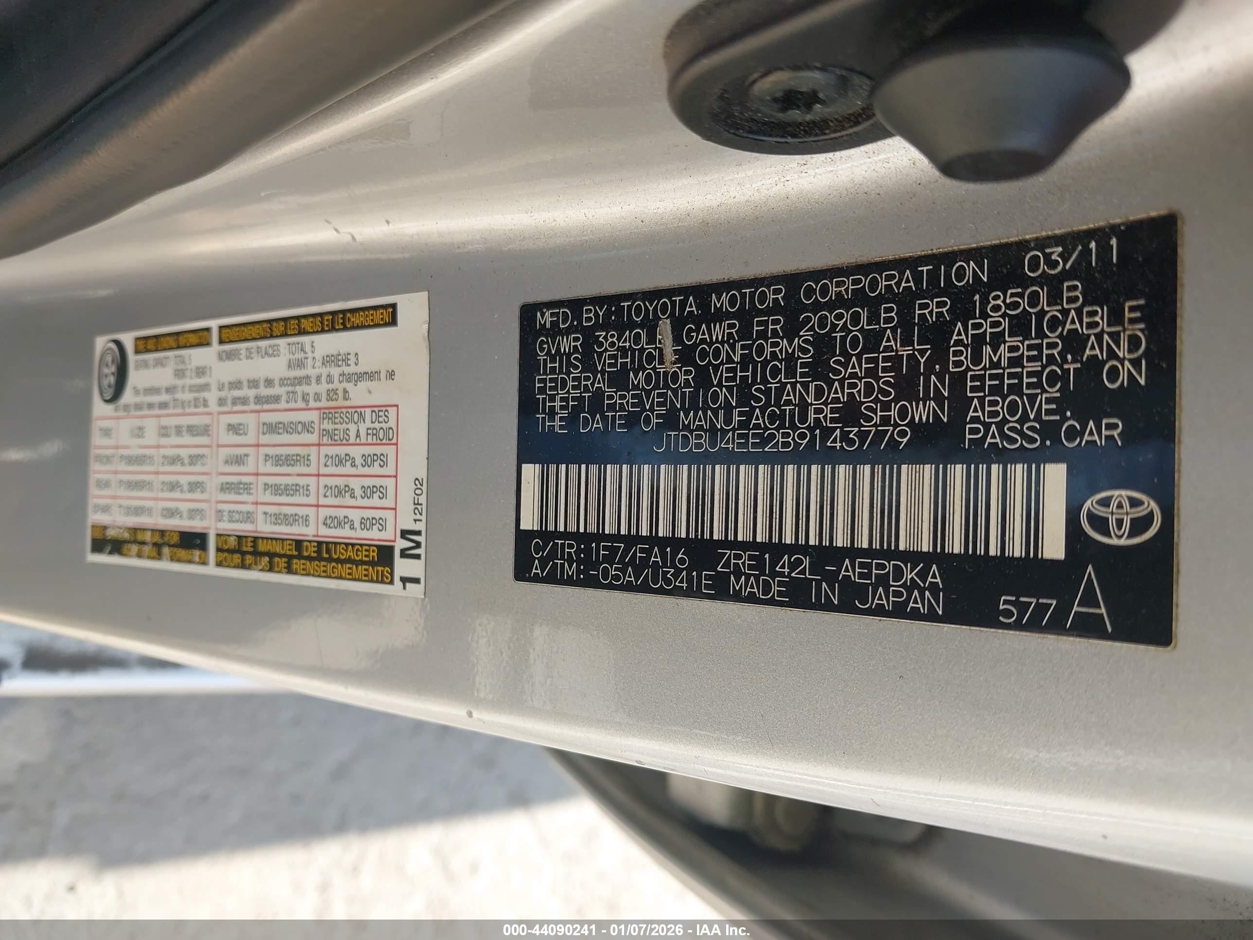 TOYOTA COROLLA image 9