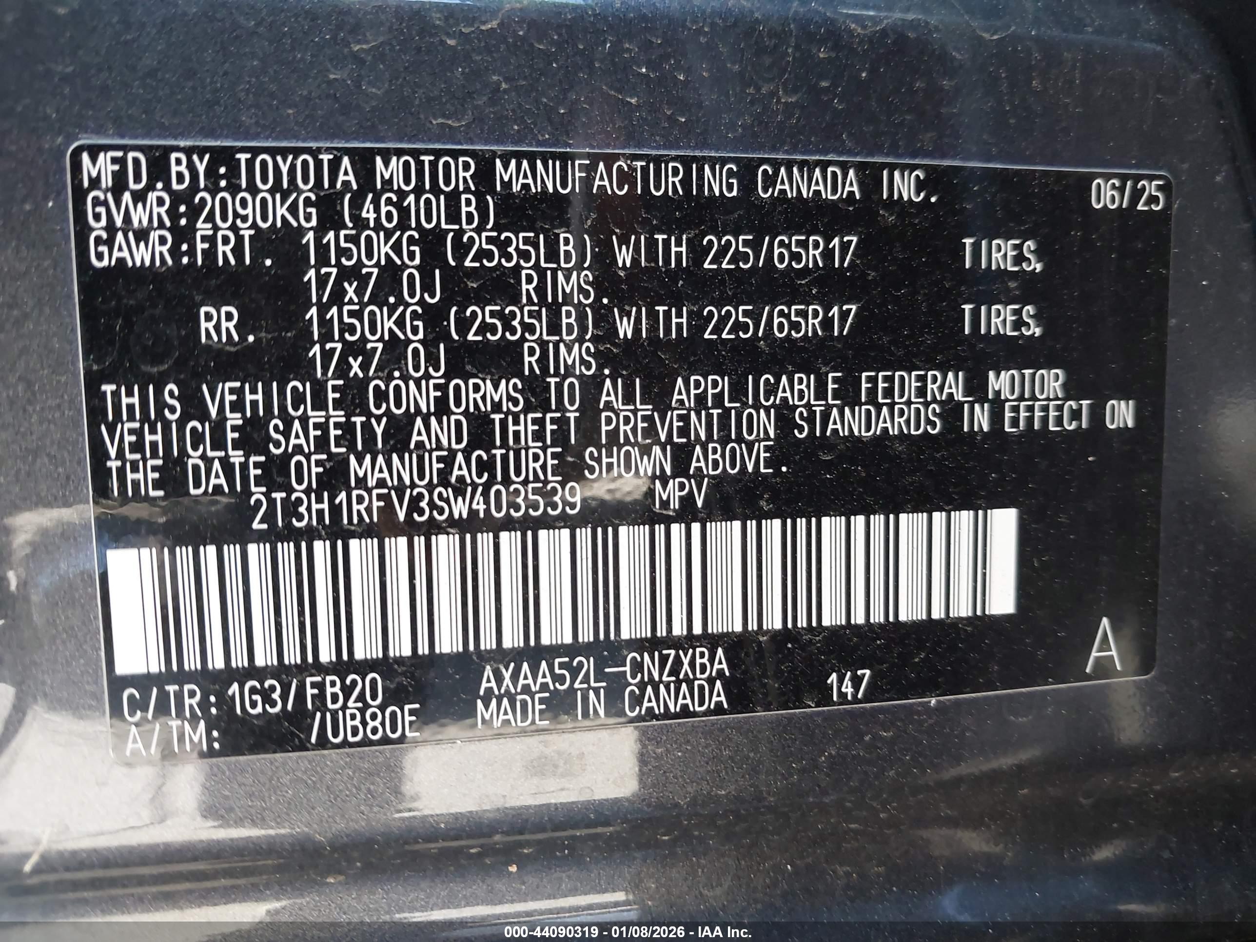 TOYOTA RAV4 image 9