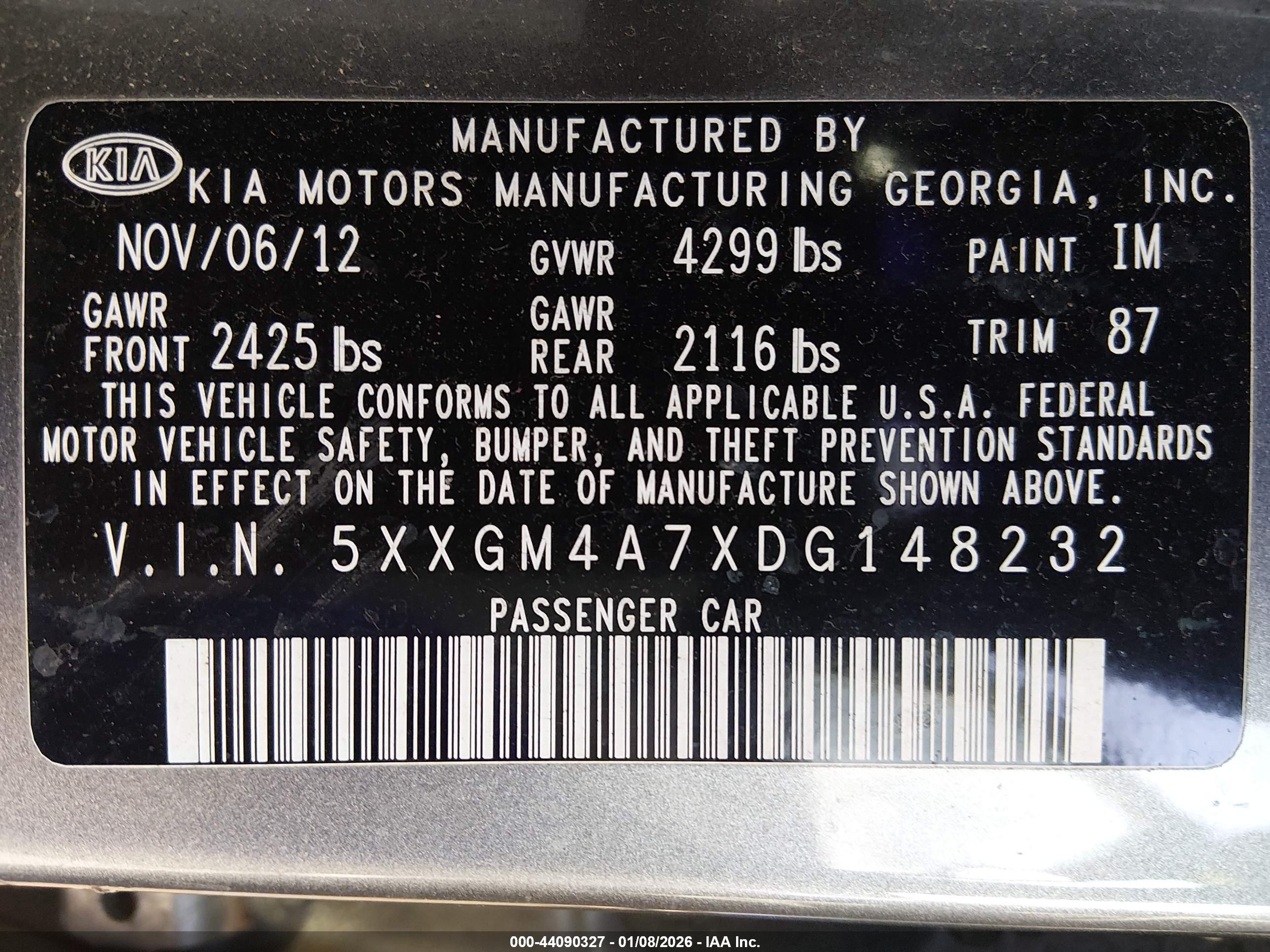 KIA OPTIMA image 9