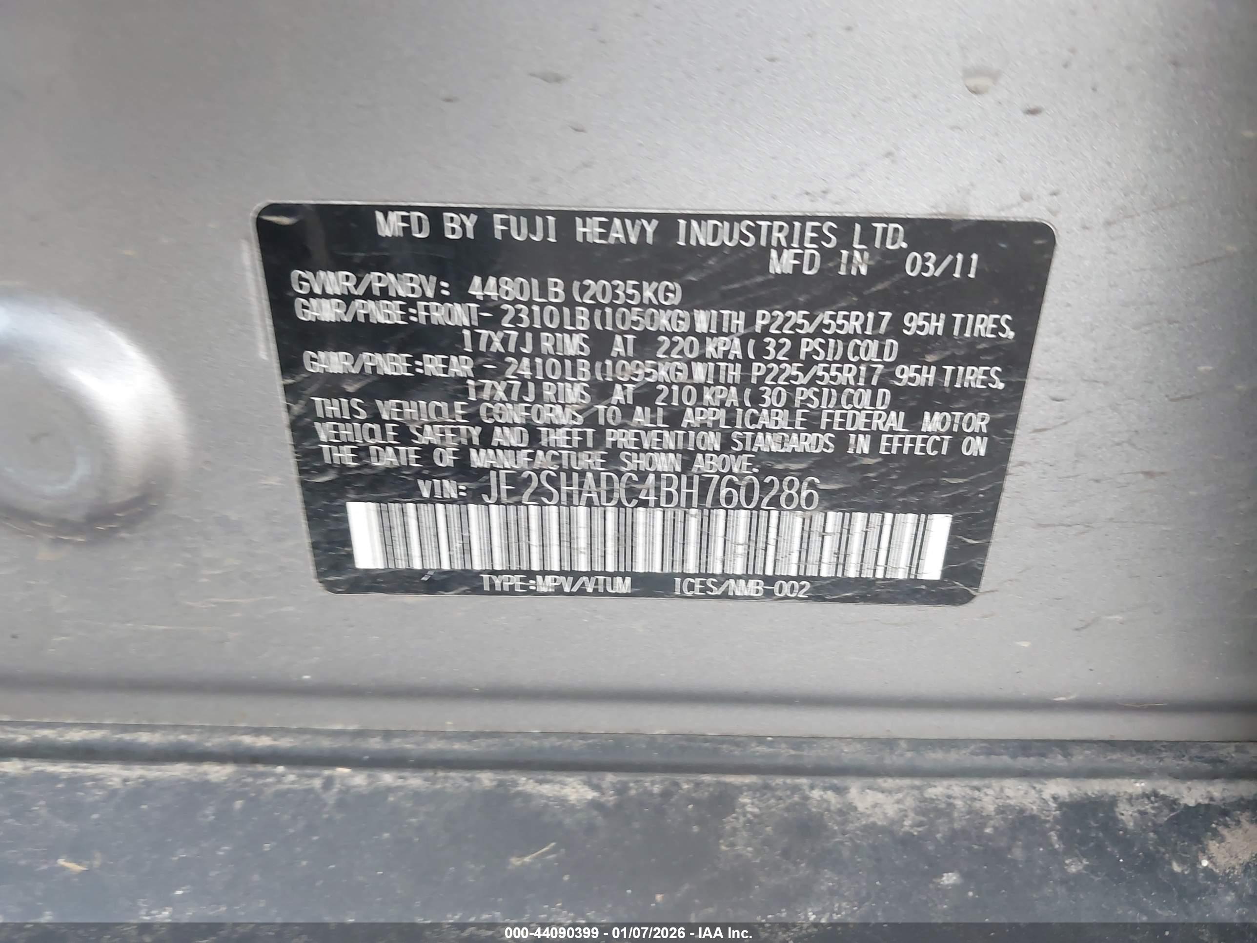 SUBARU FORESTER image 9