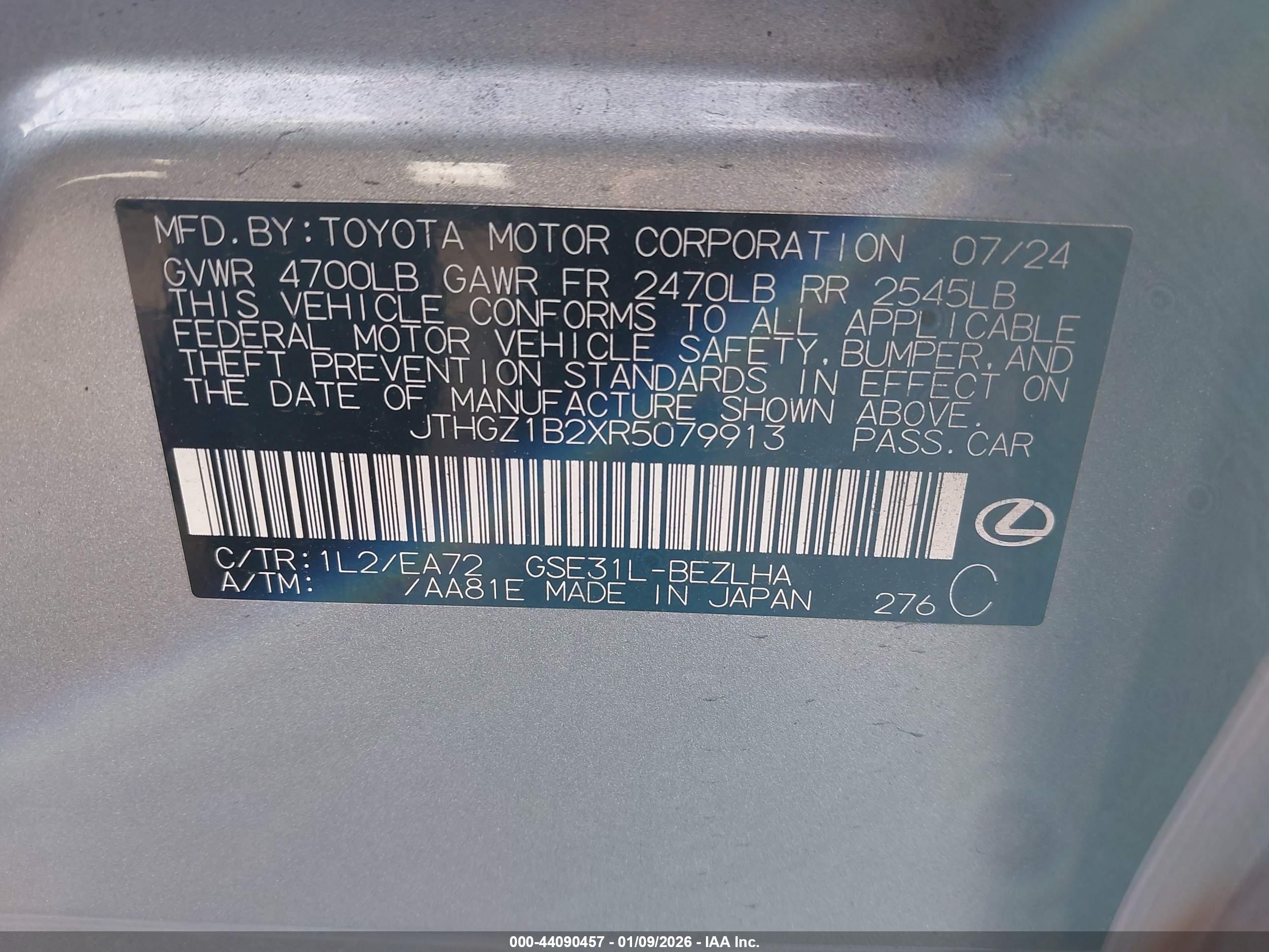 LEXUS IS image 9