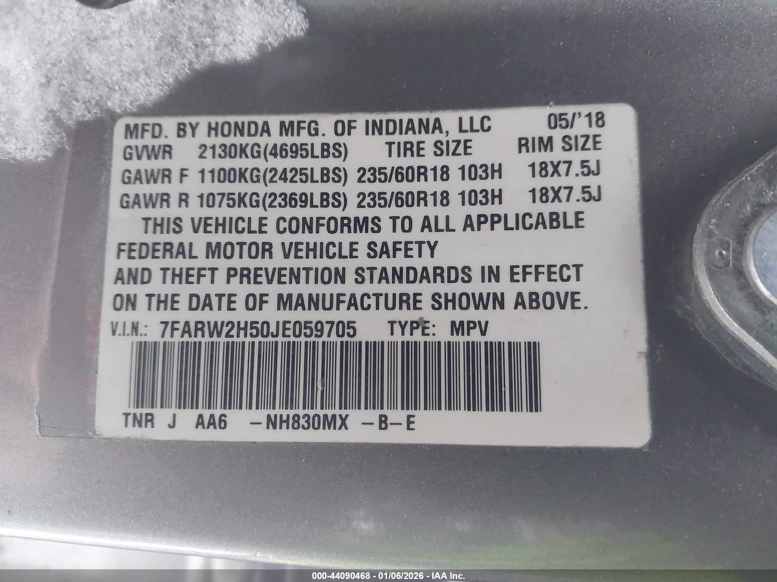 HONDA CR-V image 9