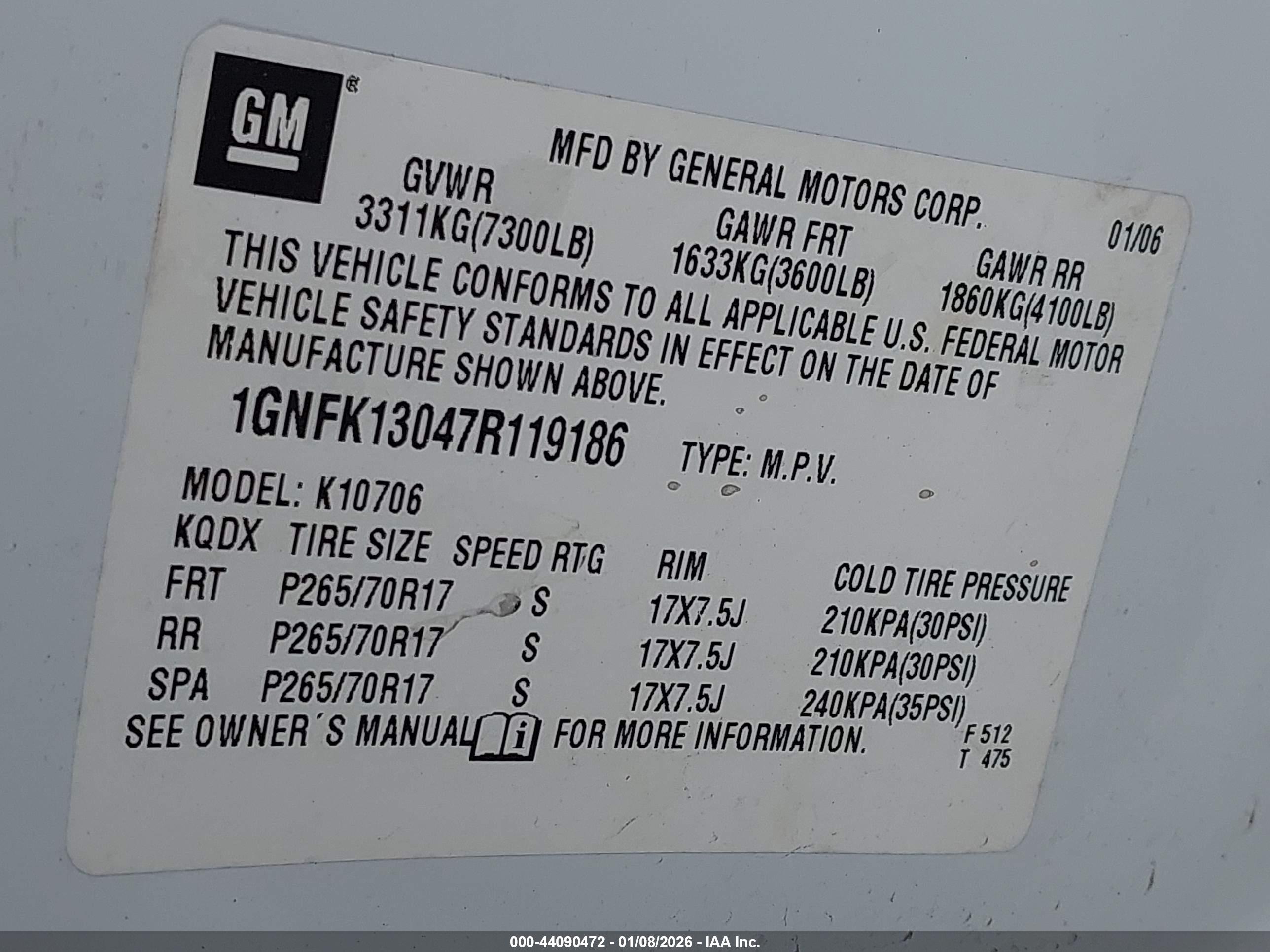 CHEVROLET TAHOE image 9