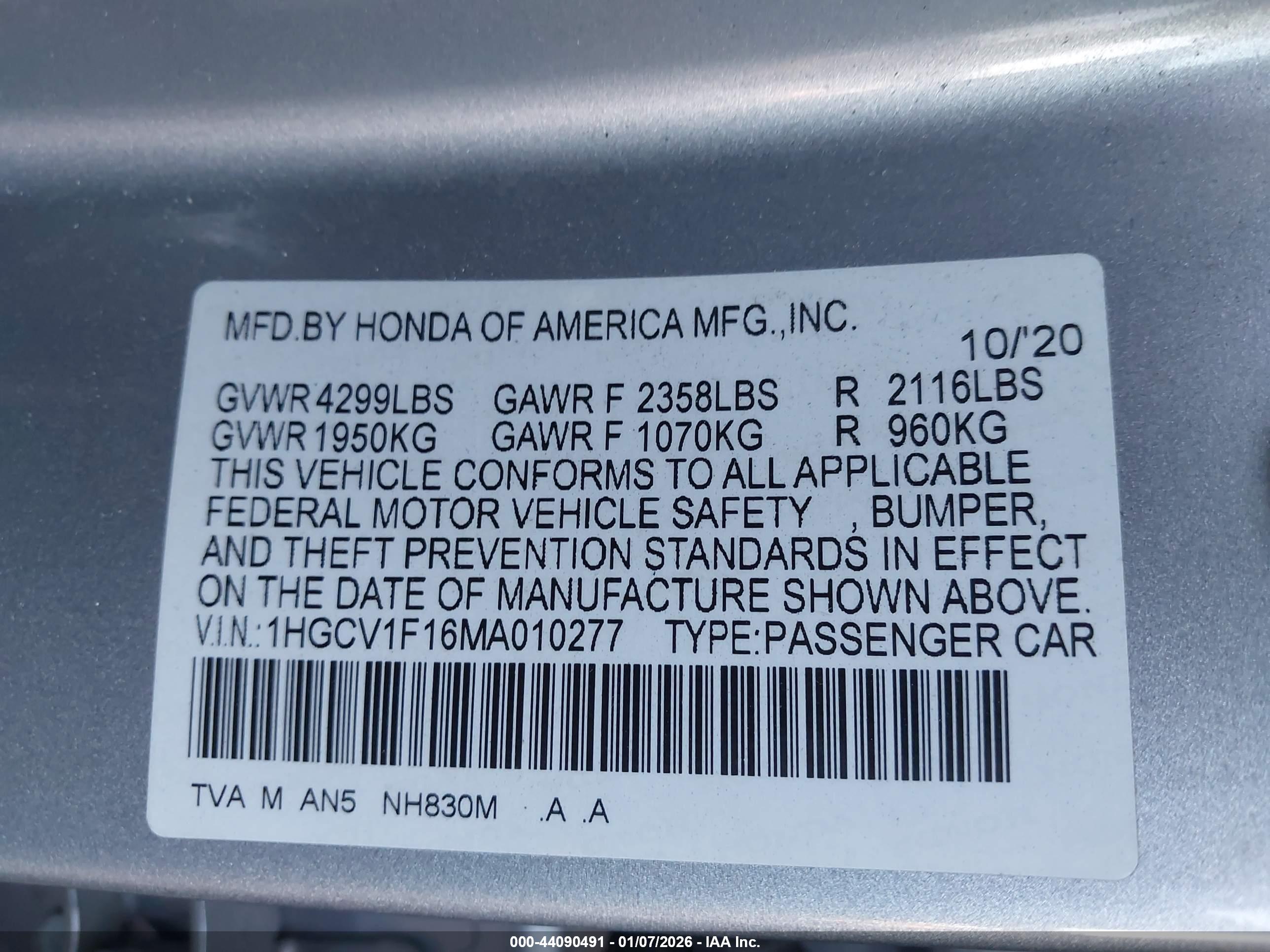 HONDA ACCORD image 9