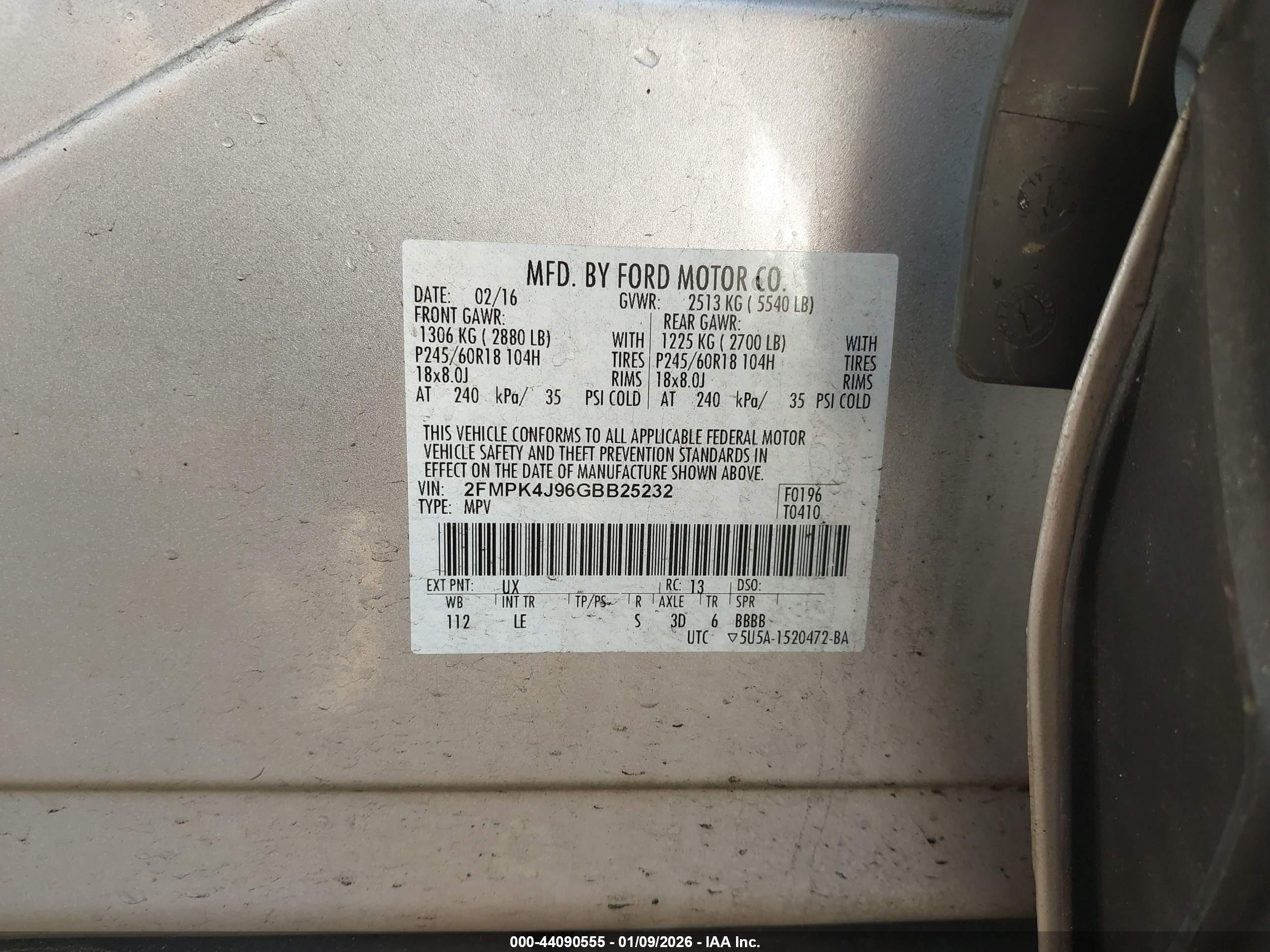 FORD EDGE image 9
