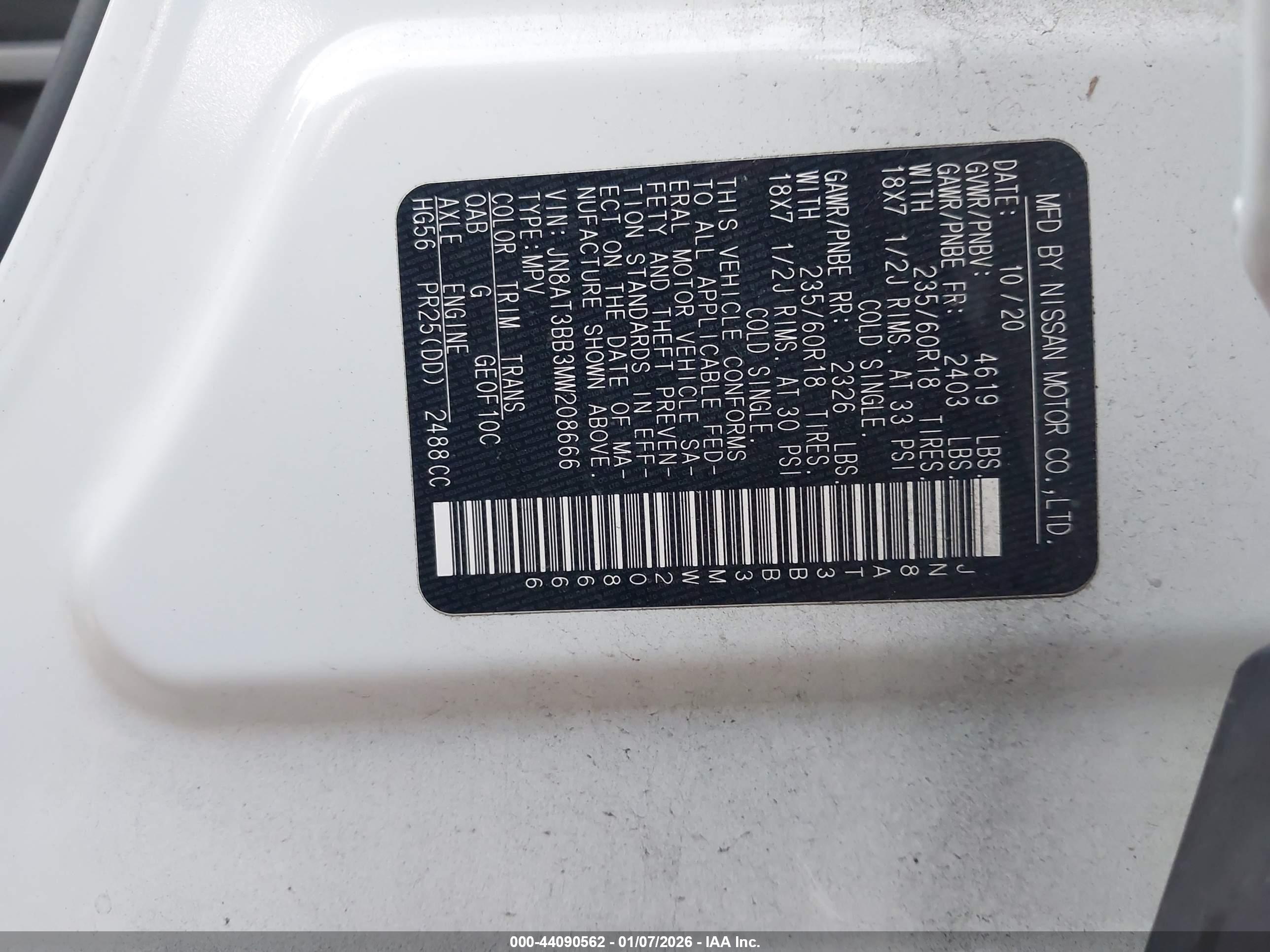 NISSAN ROGUE image 9