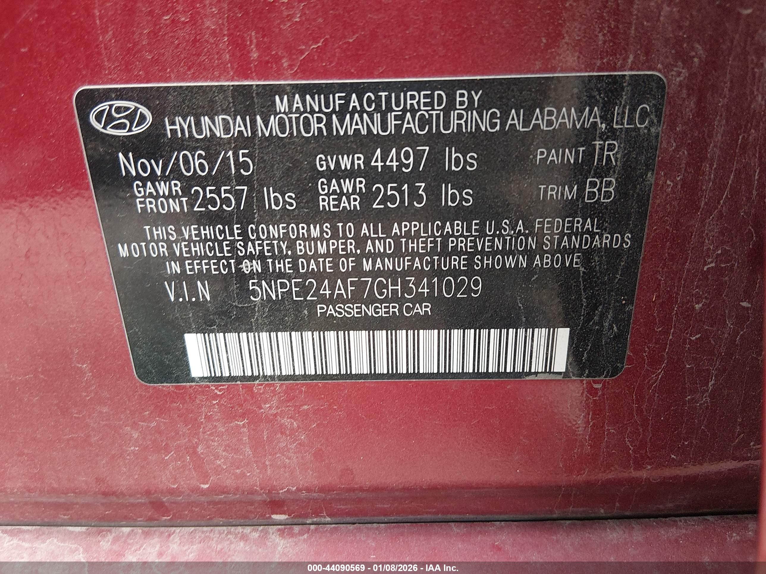 HYUNDAI SONATA image 9