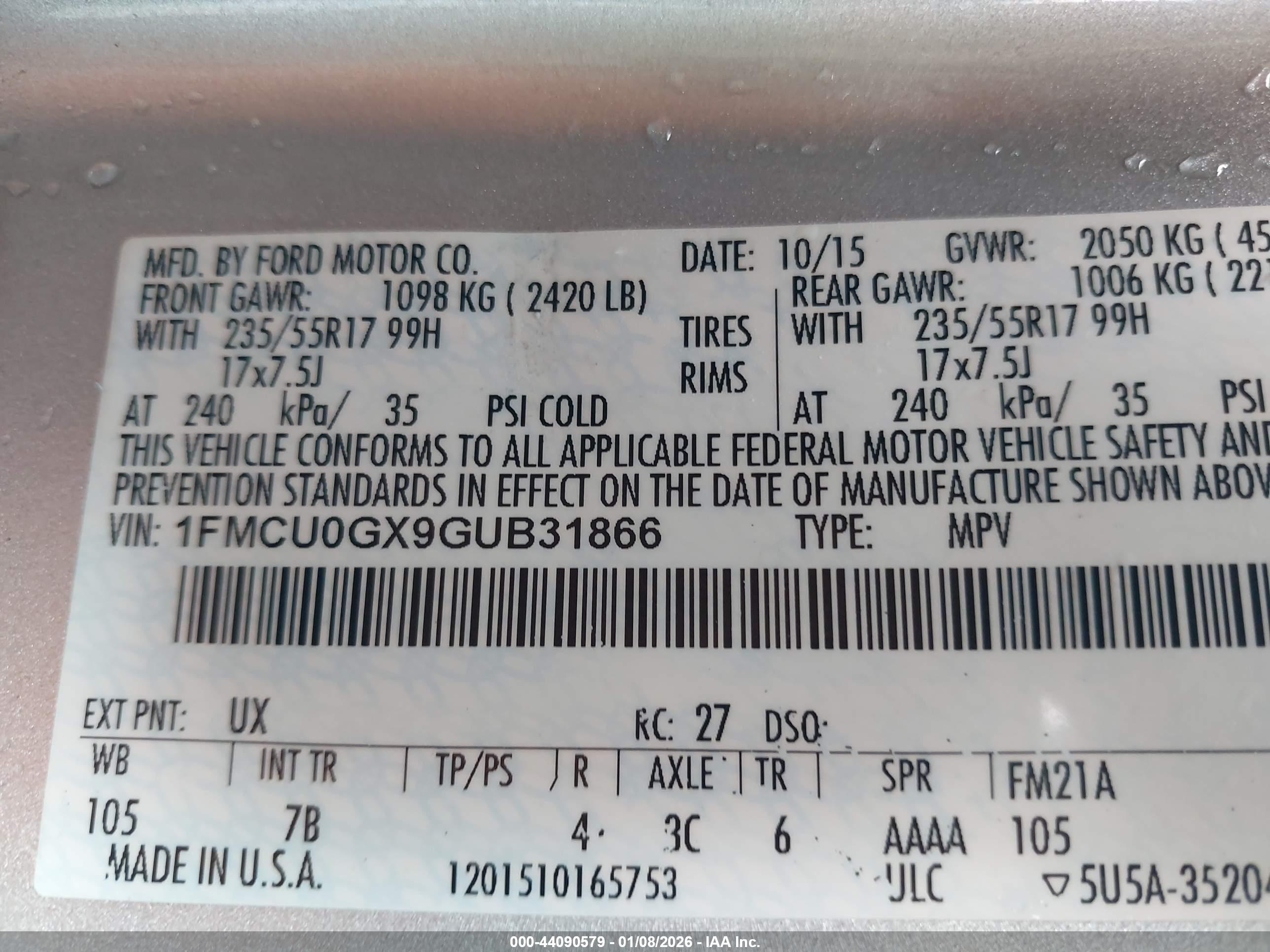 FORD ESCAPE image 9