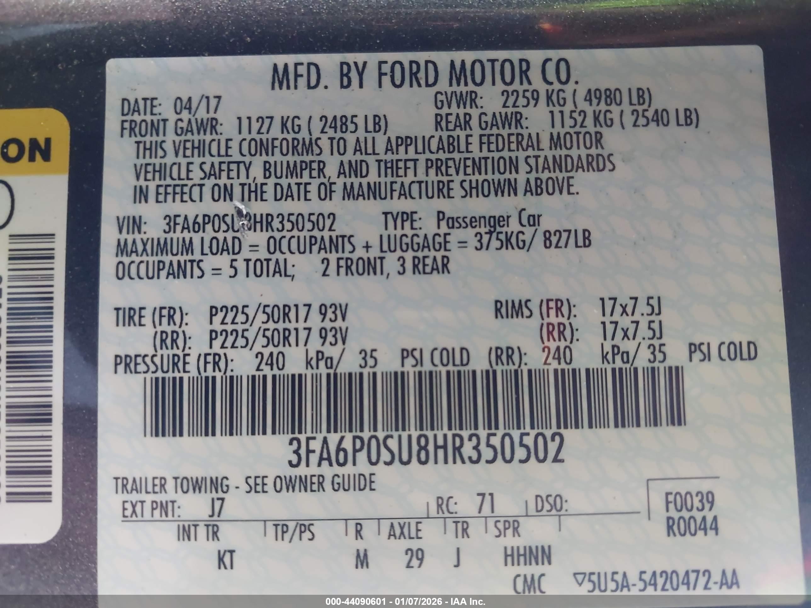 FORD FUSION image 9