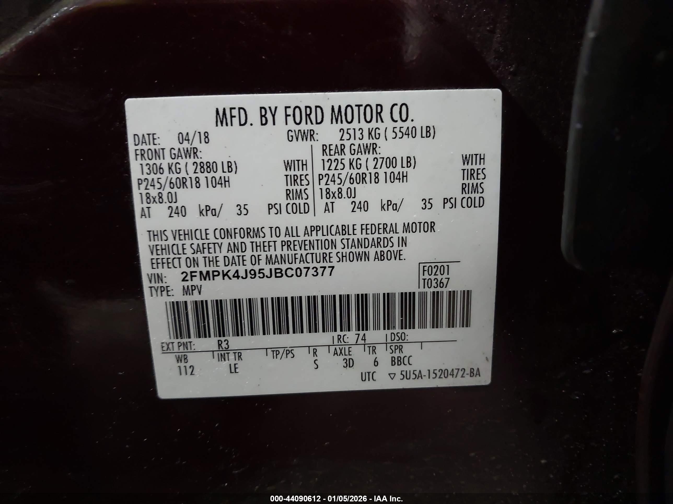 FORD EDGE image 9