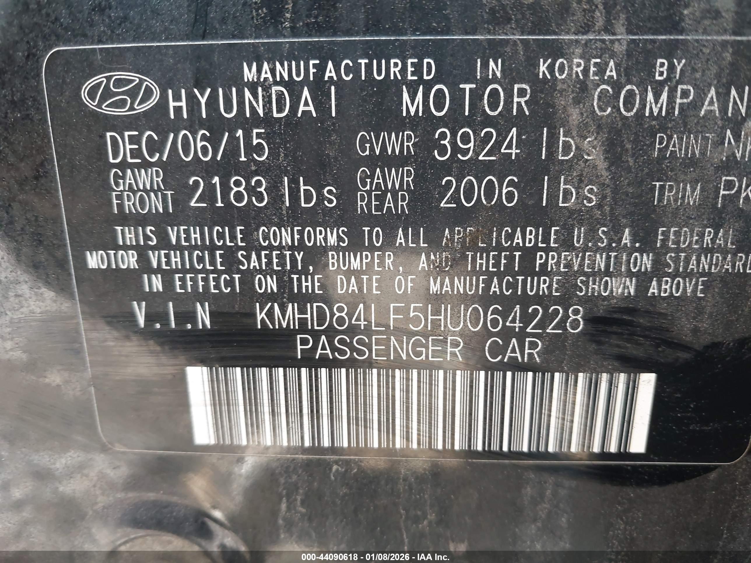 HYUNDAI ELANTRA image 9