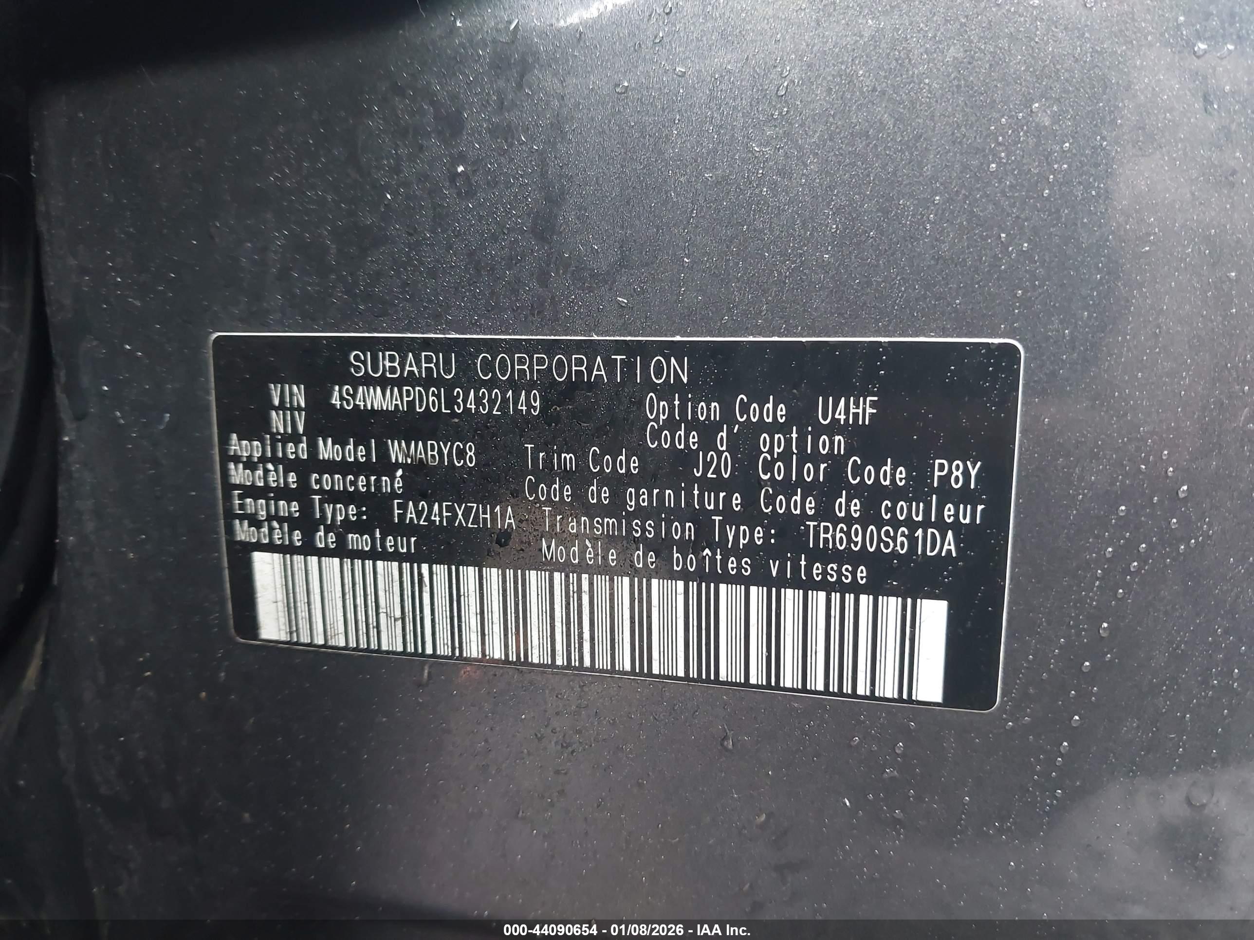 SUBARU ASCENT image 9