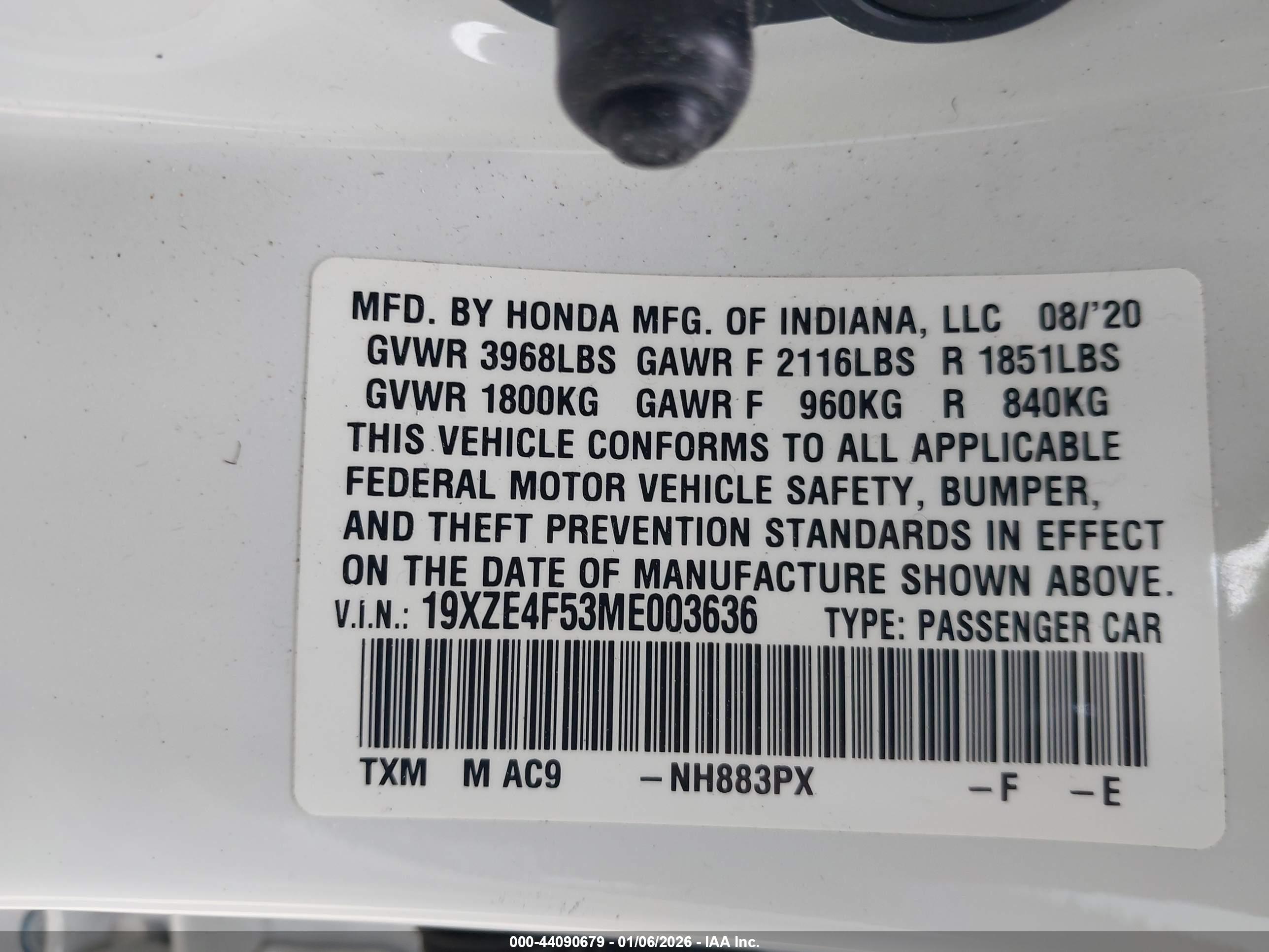 HONDA INSIGHT image 9