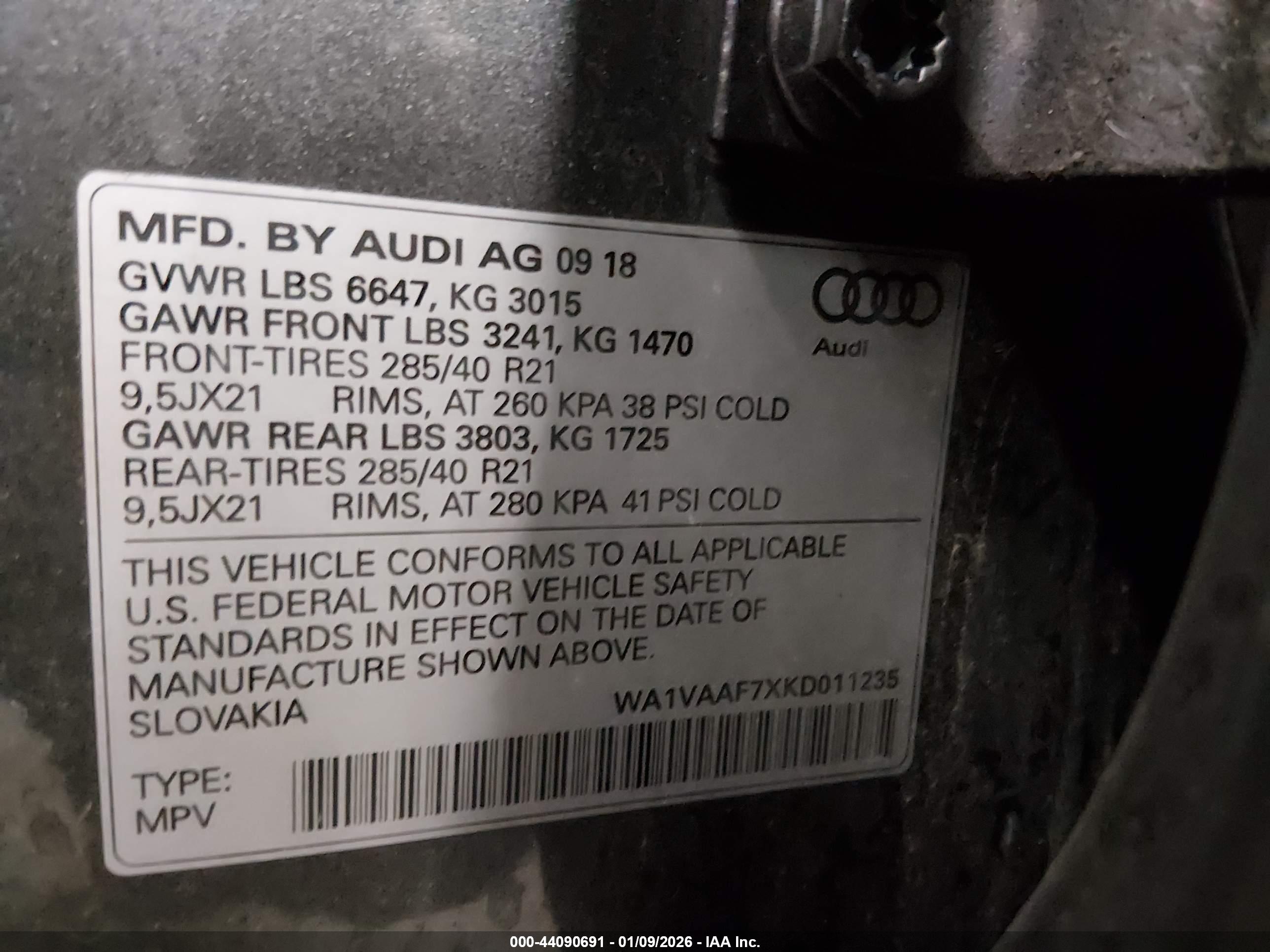 AUDI Q7 image 9