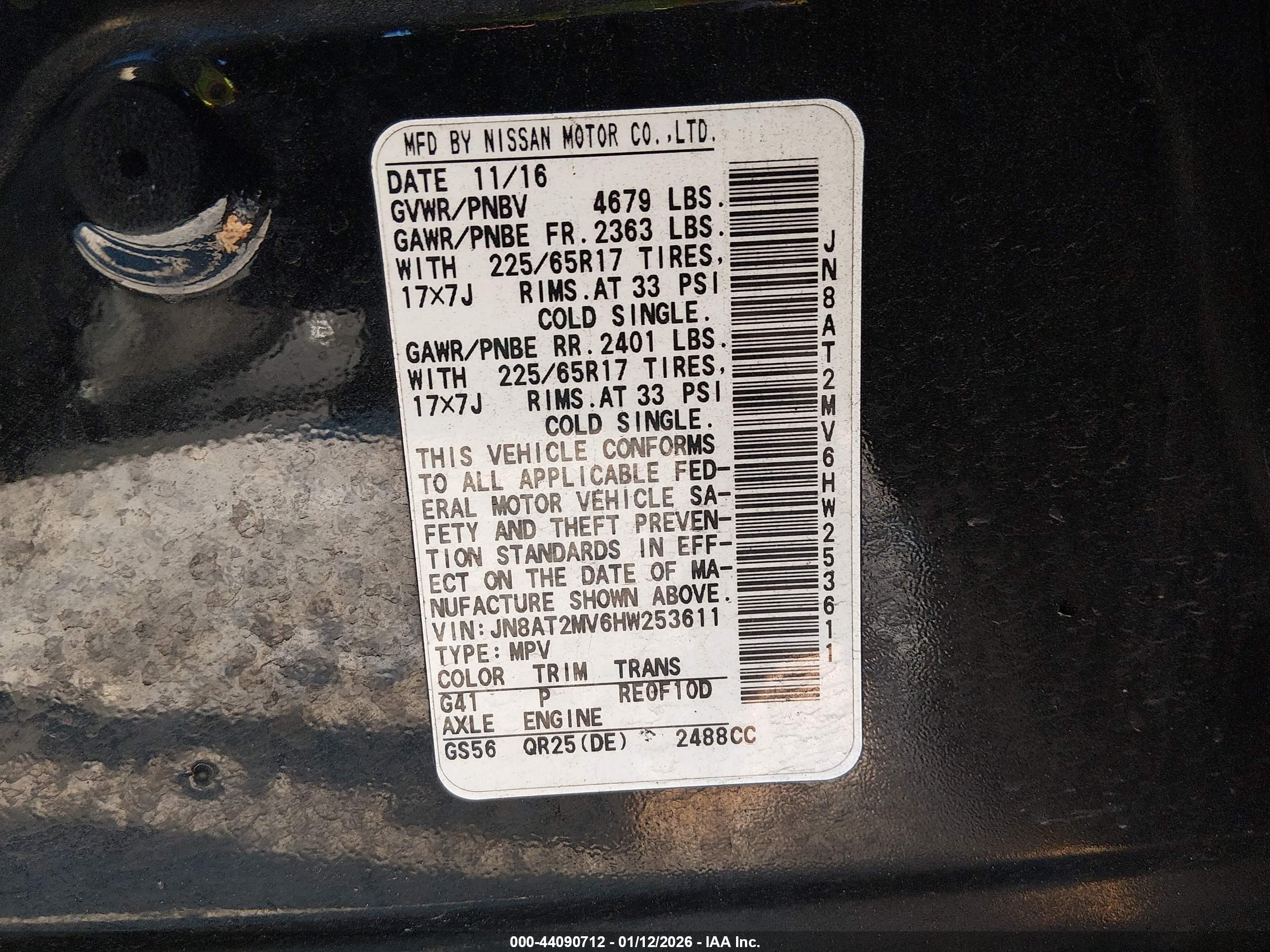 NISSAN ROGUE image 9
