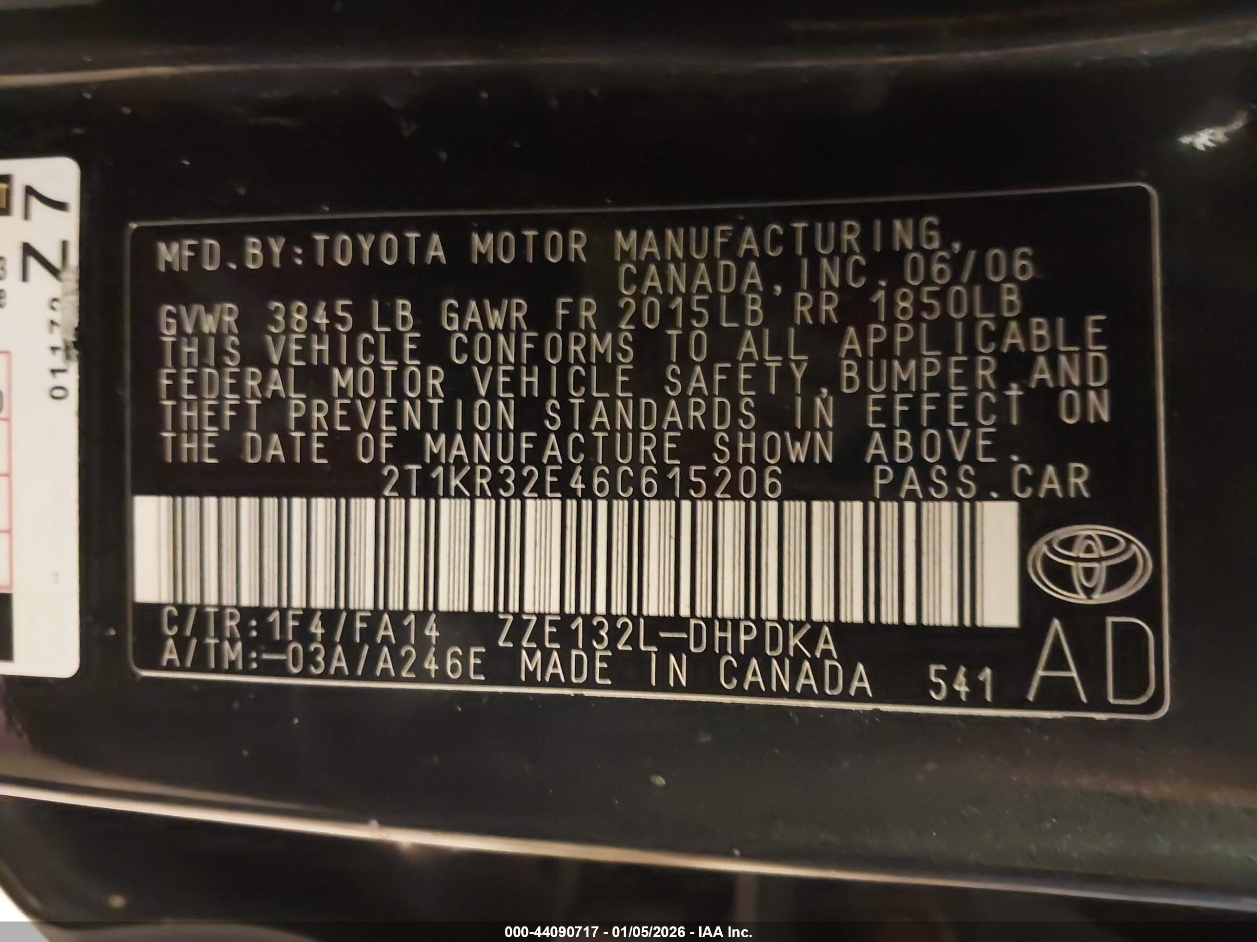 TOYOTA MATRIX image 9