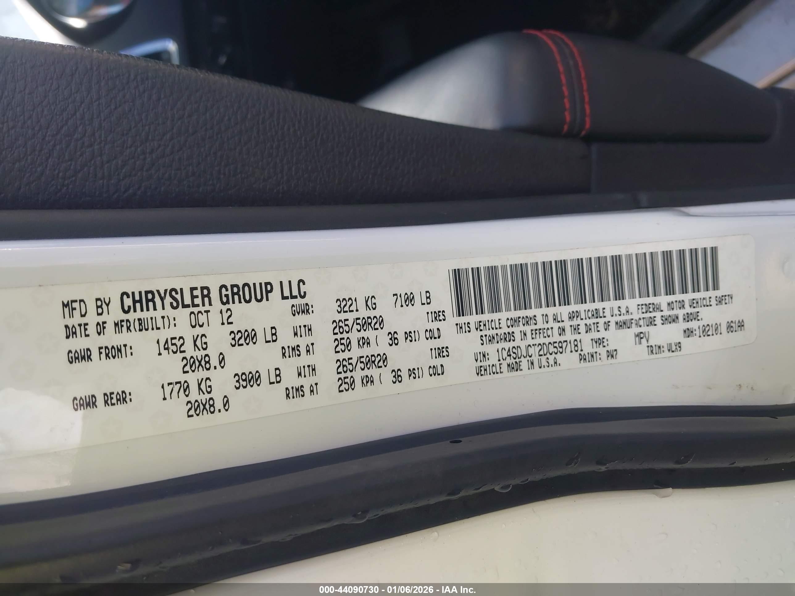 DODGE DURANGO image 9