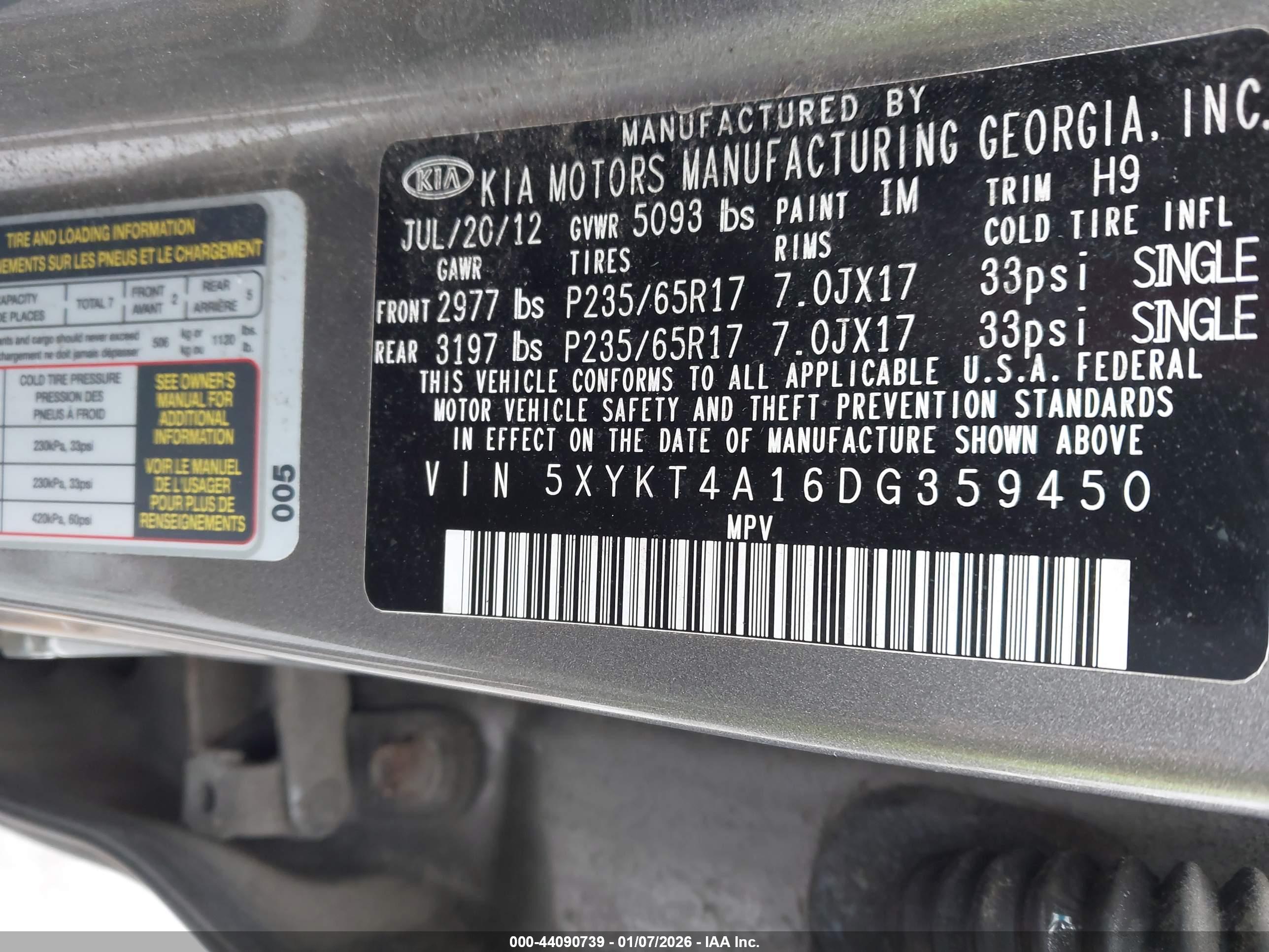 KIA SORENTO image 9