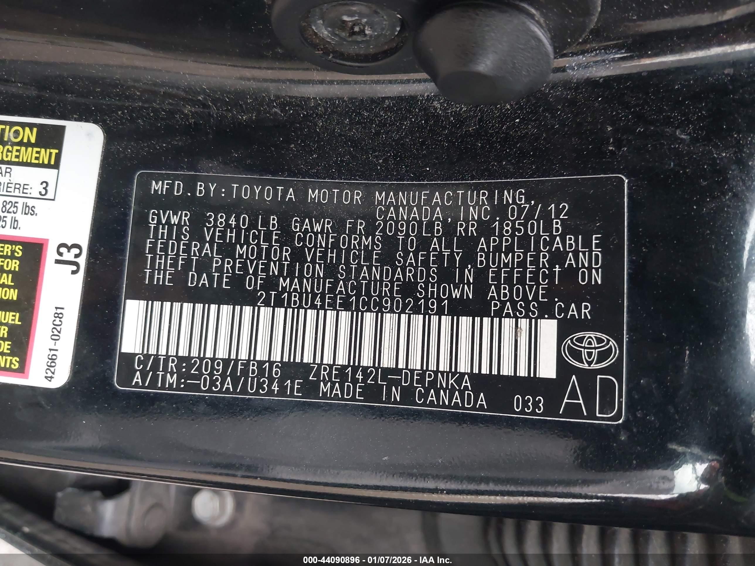 TOYOTA COROLLA image 9