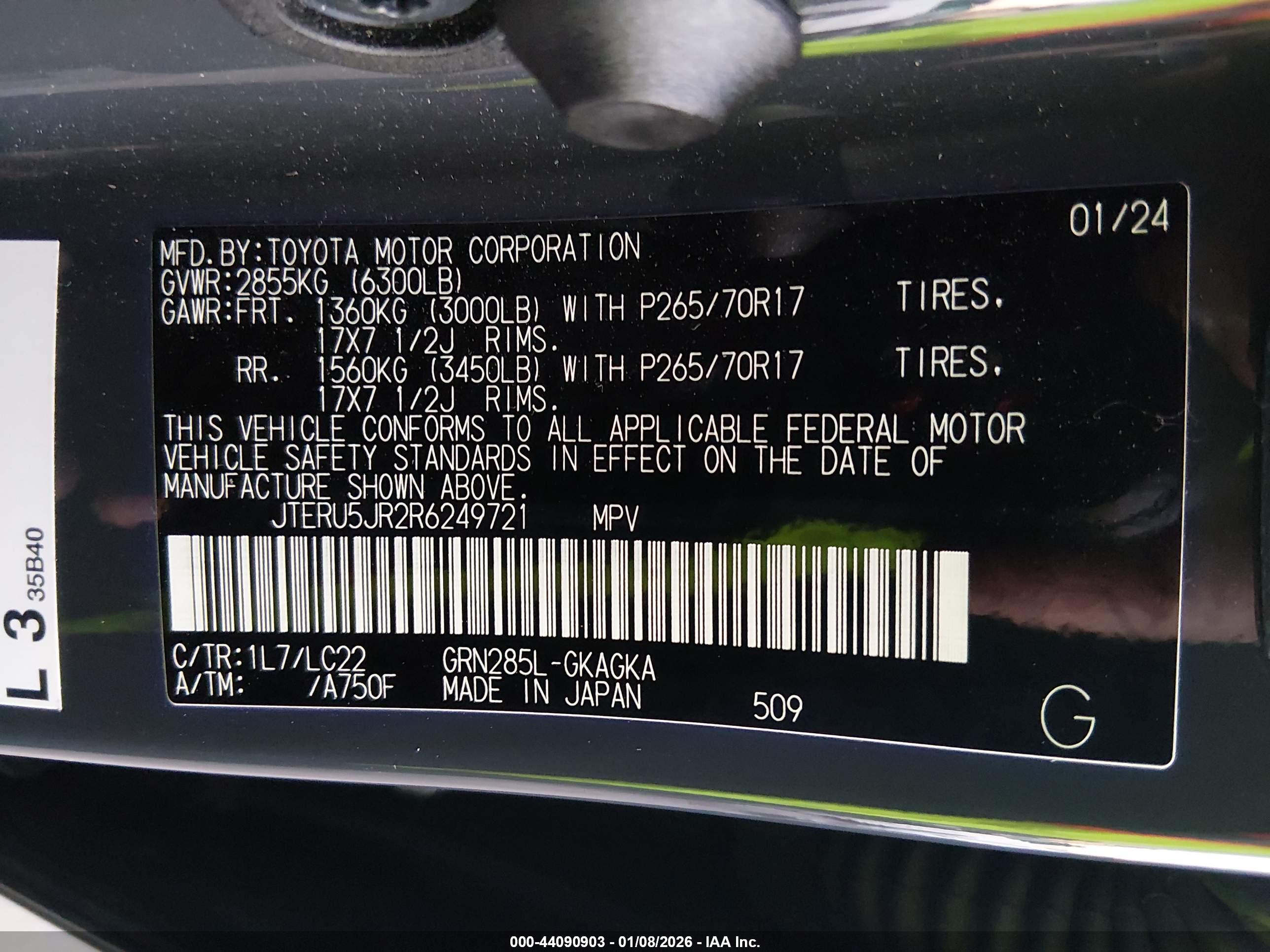 TOYOTA 4RUNNER image 9