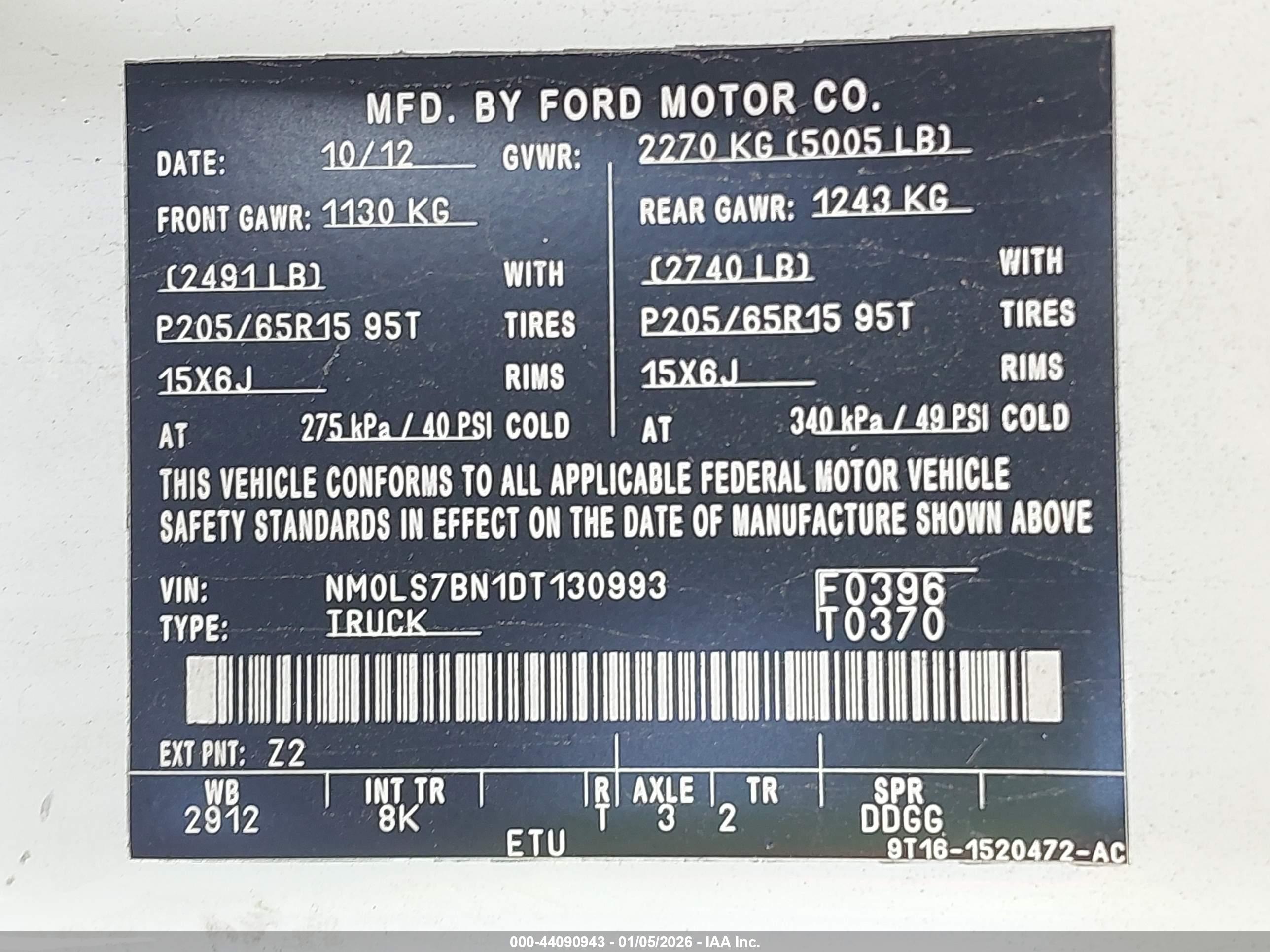 FORD TRANSIT image 9