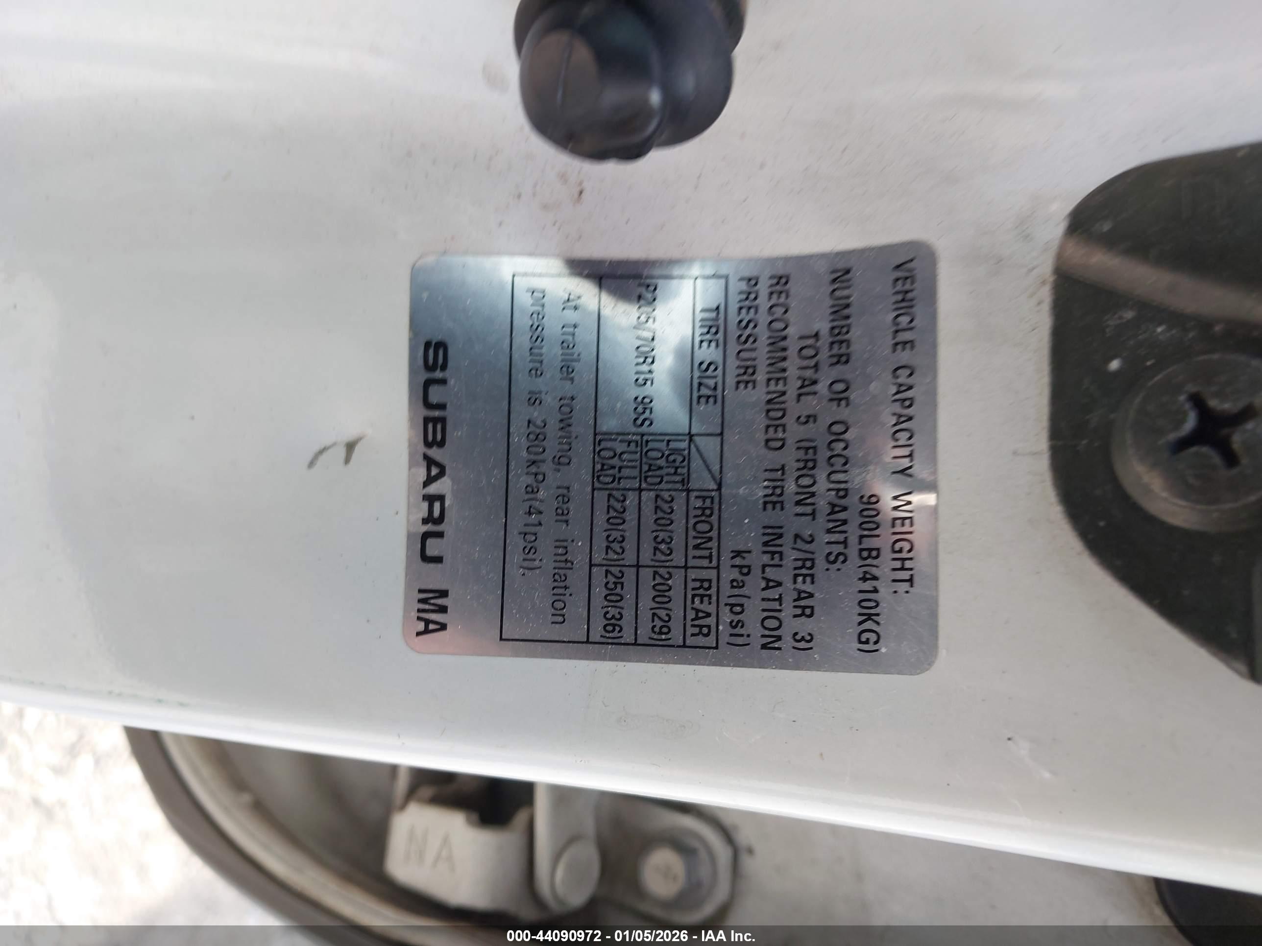 SUBARU FORESTER image 9