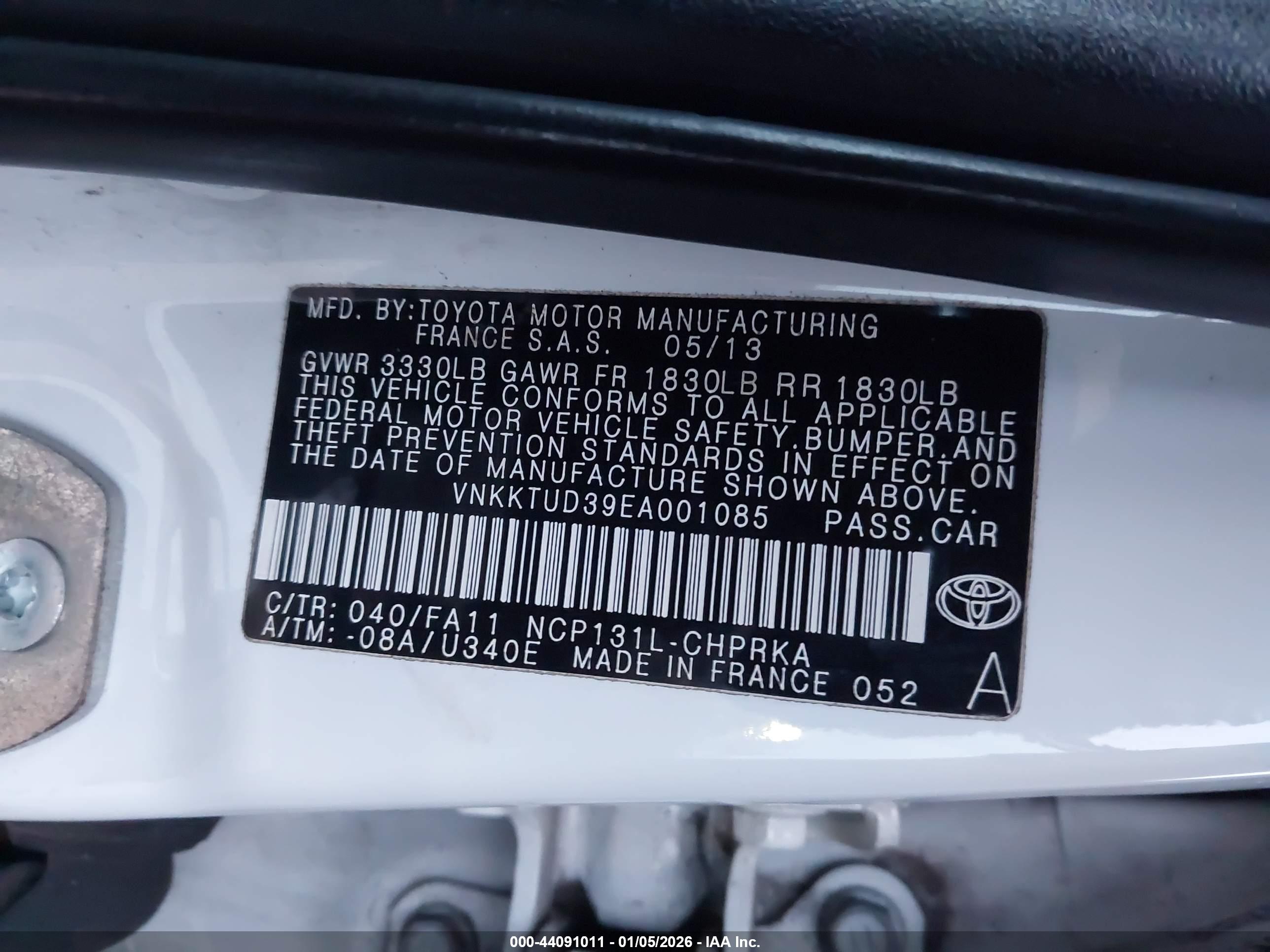TOYOTA YARIS image 9